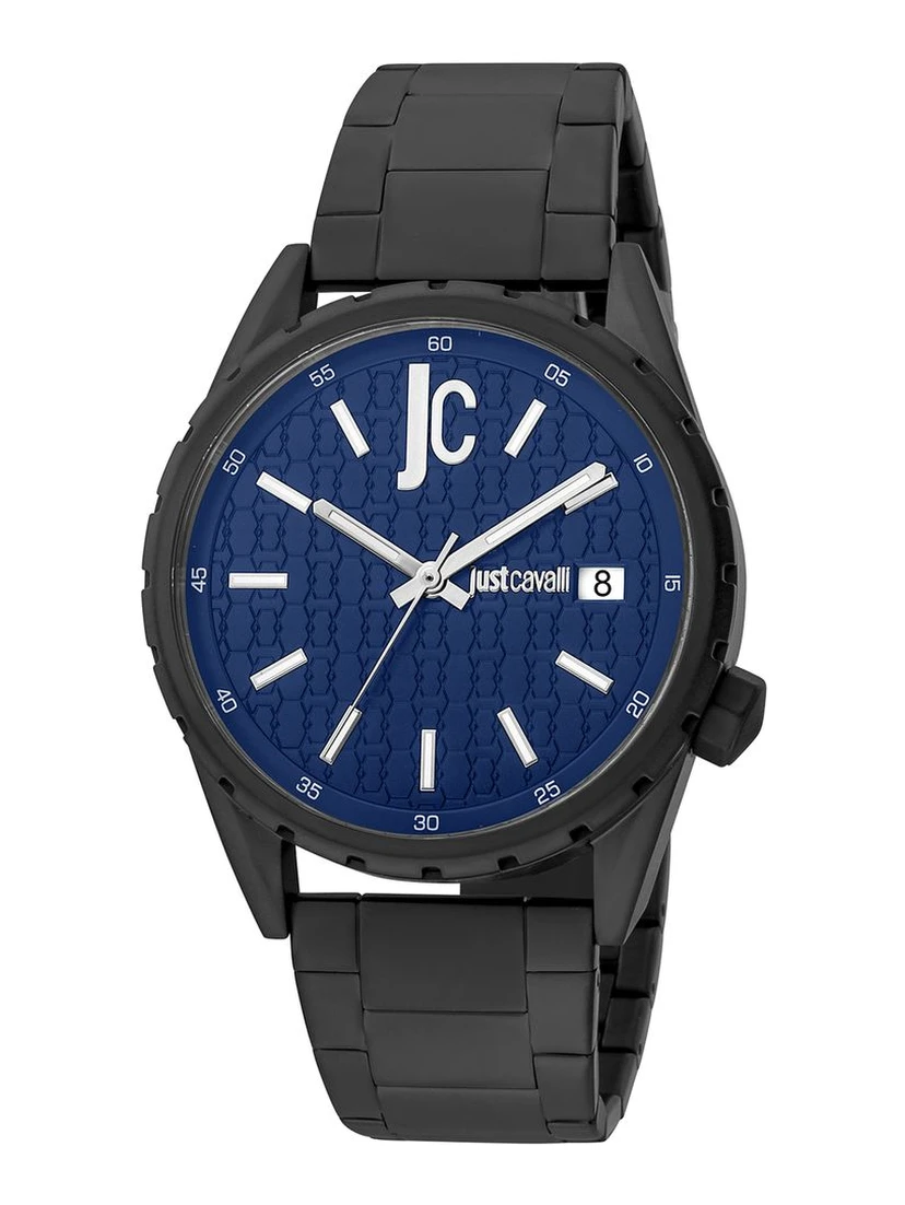 Black Stainless Steel Dress Watch