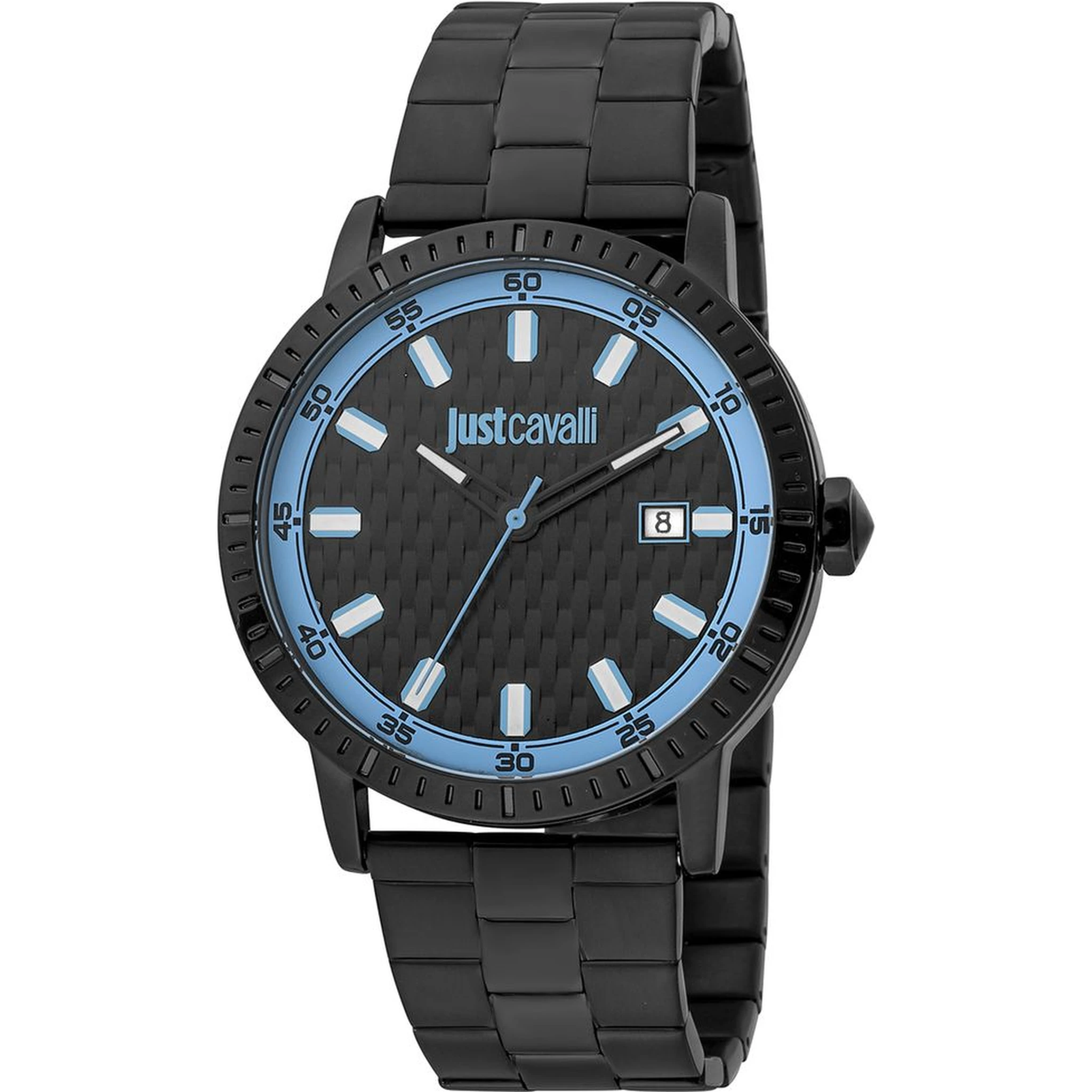 Black Stainless Steel Dress Watch