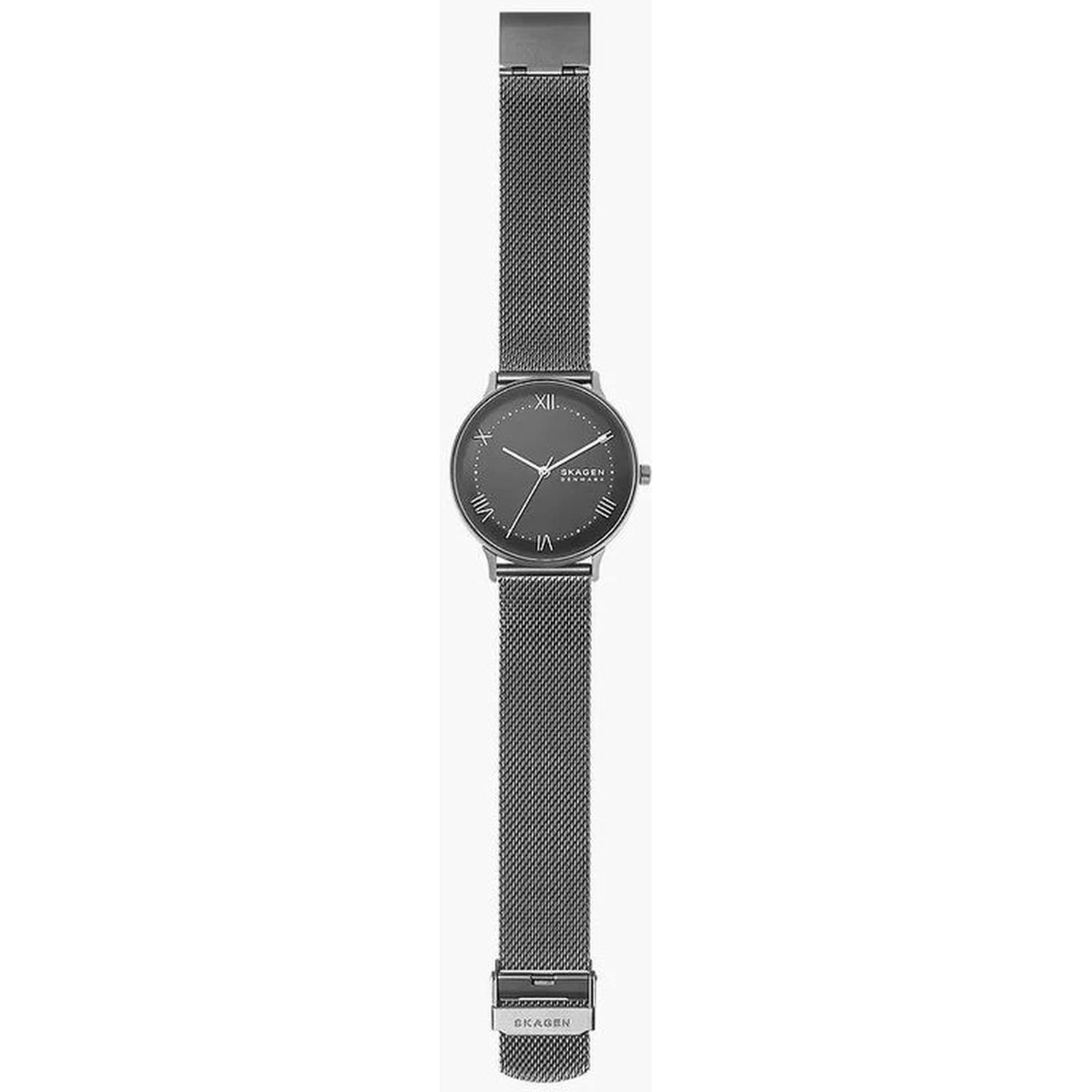 Gray Stainless Steel Dress Watch