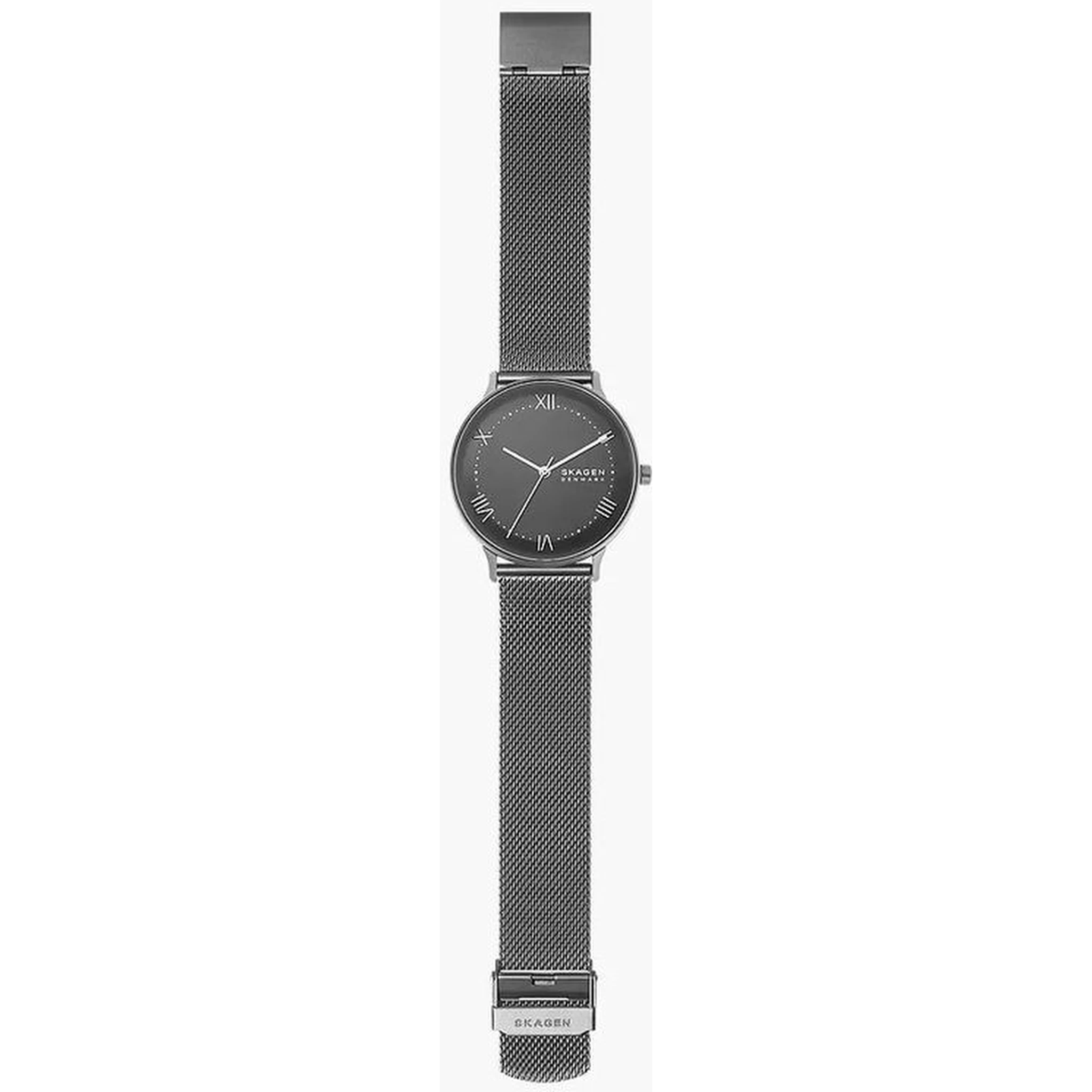 Gray Stainless Steel Dress Watch