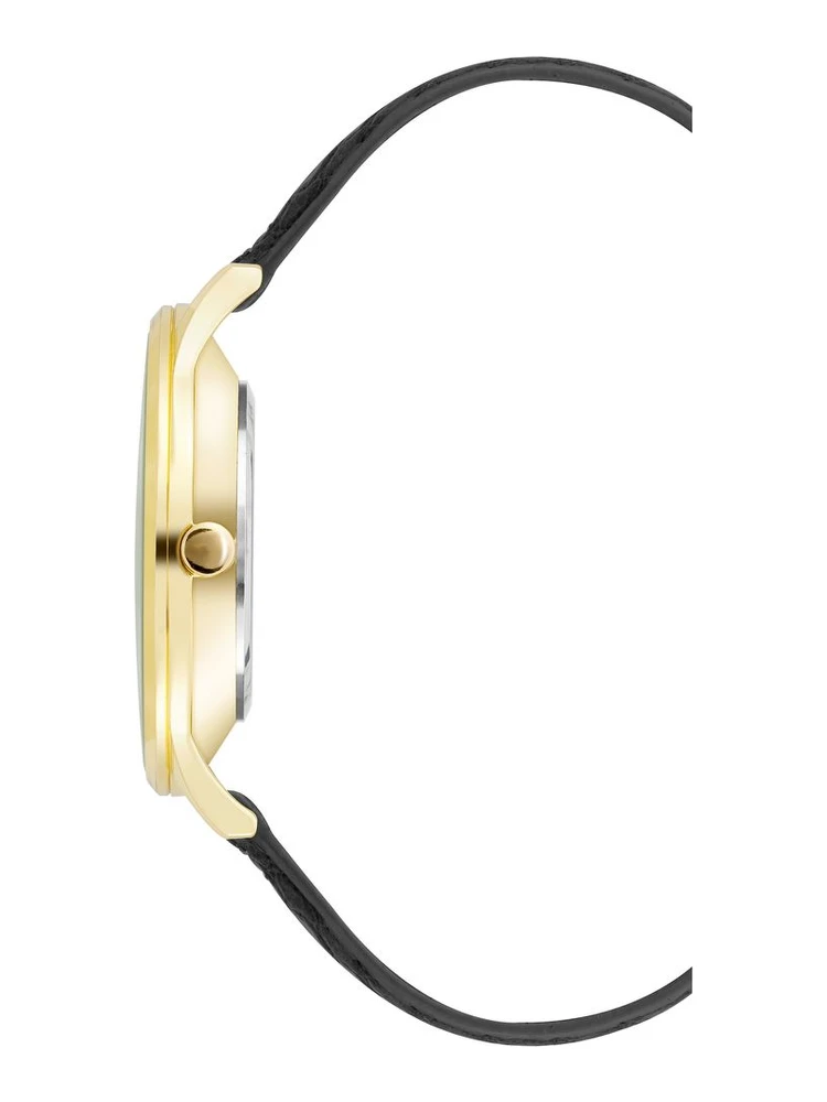 Black Leather Dress Watch alternative