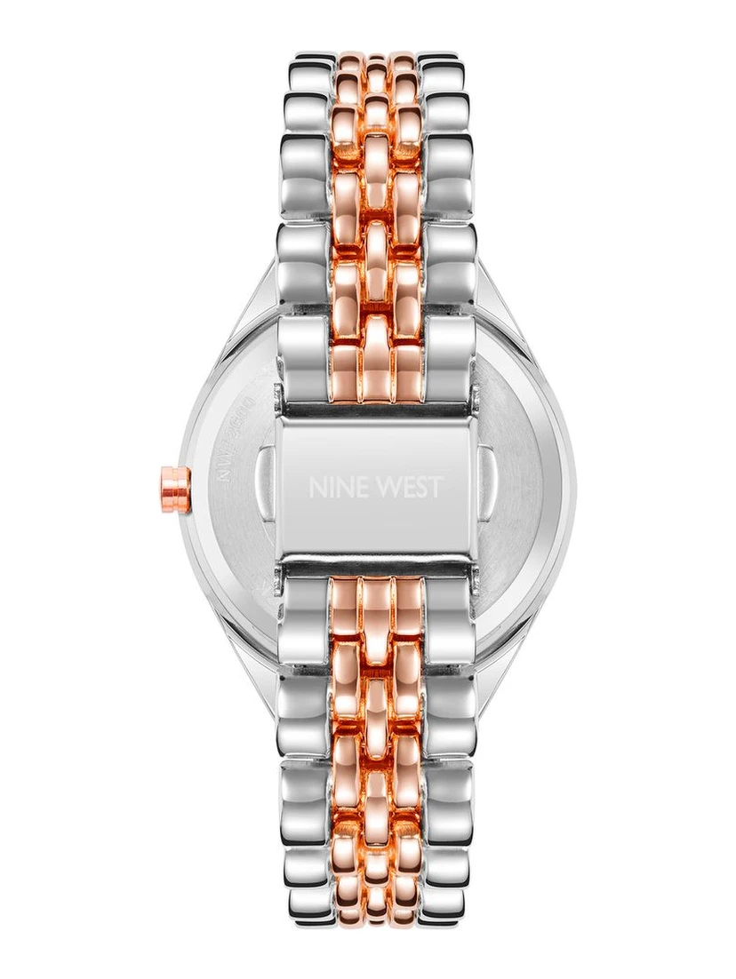 Multicolor Metal Bracelet Watch