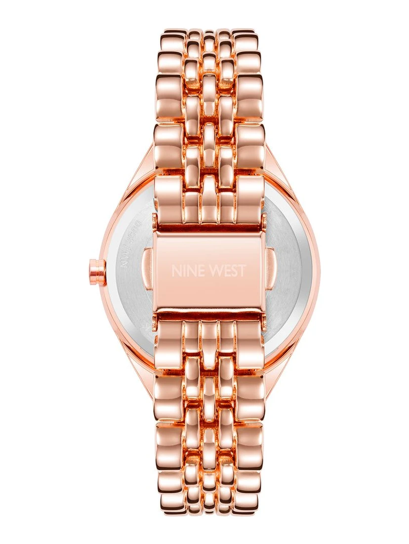 Multicolor Metal Dress Watch