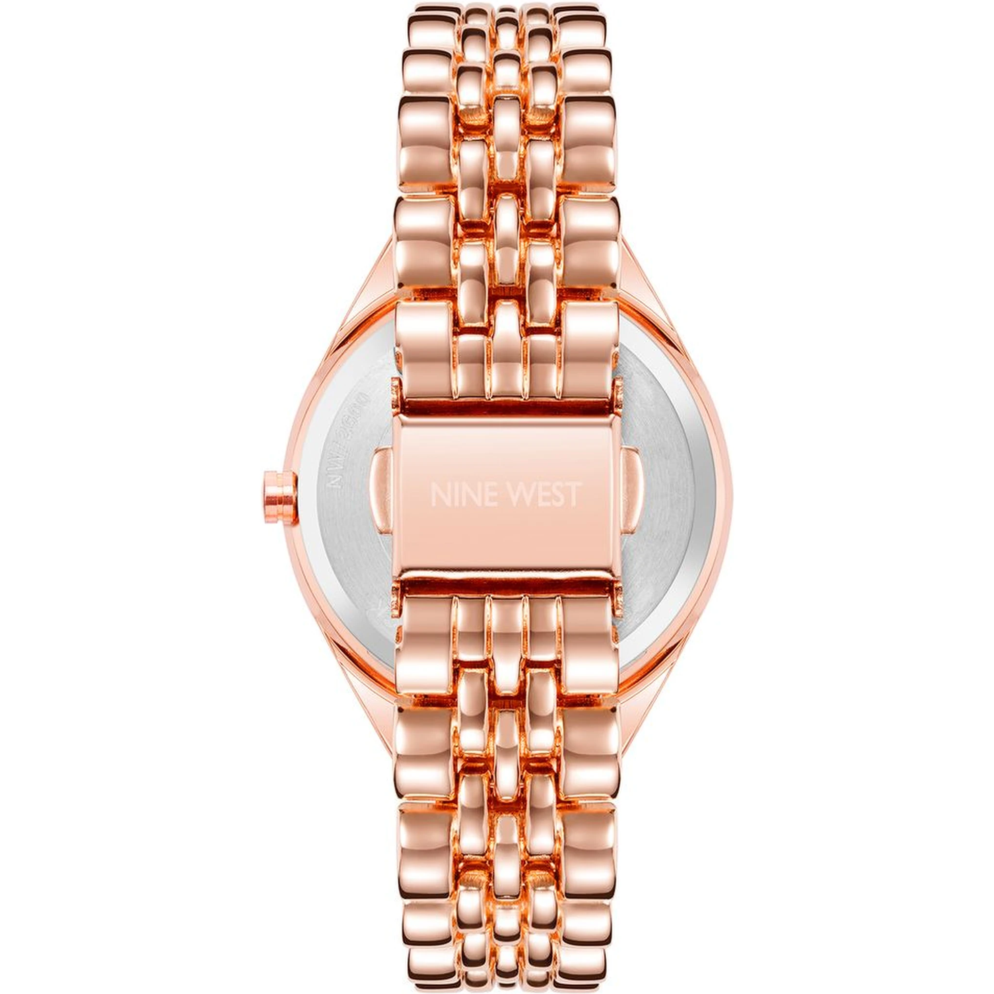 Multicolor Metal Dress Watch