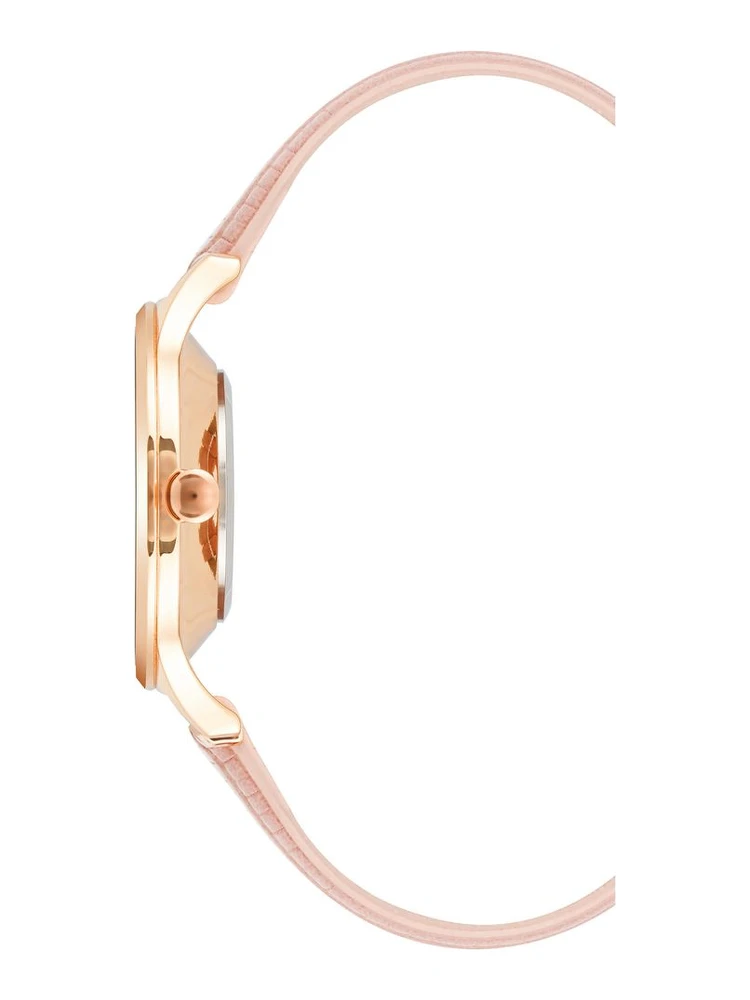 Multicolor Leather Dress Watch alternative