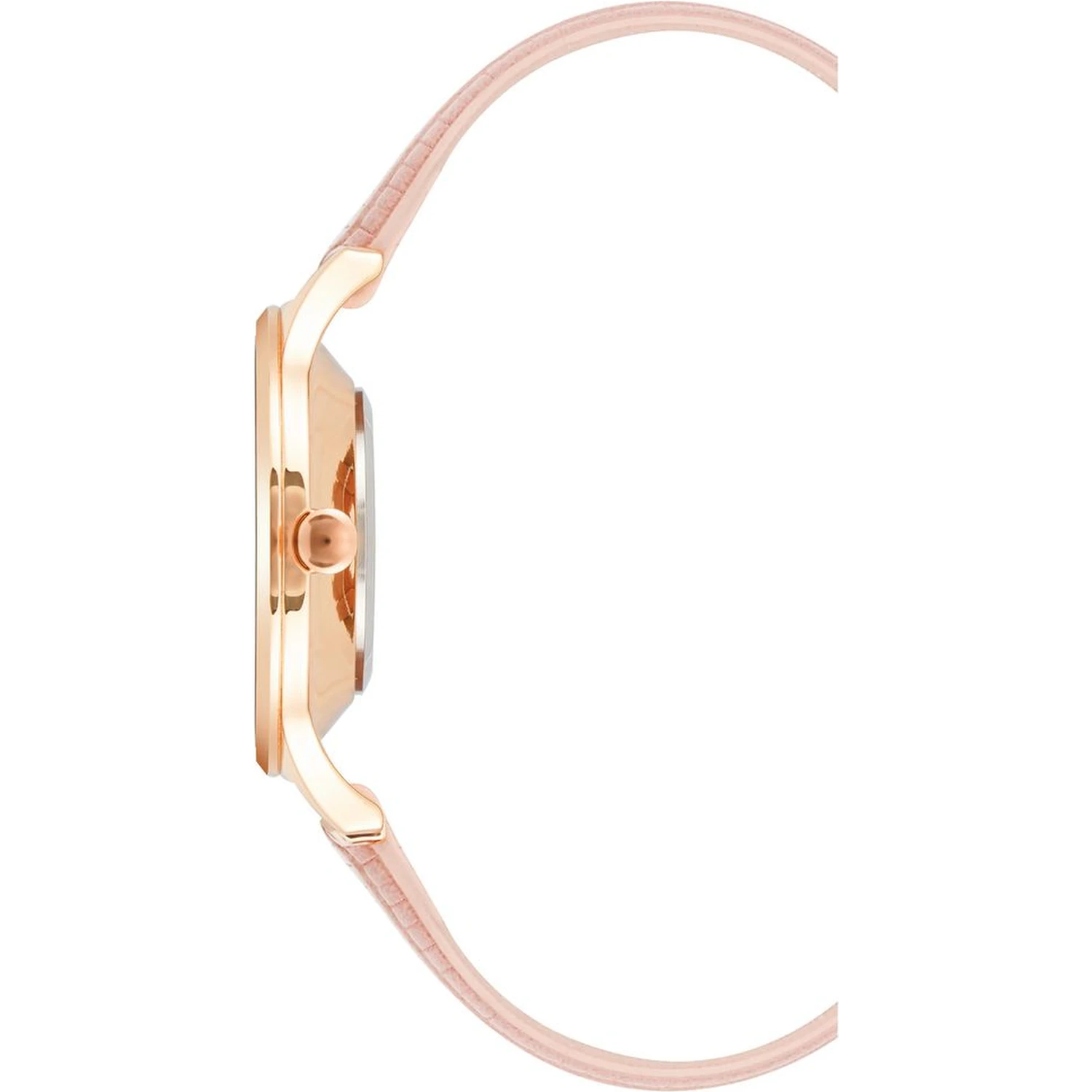 Multicolor Leather Dress Watch