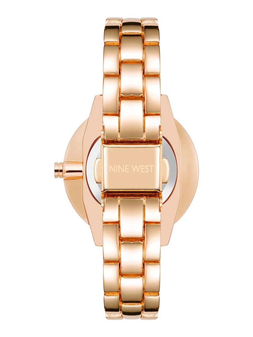 Multicolor Metal Dress Watch