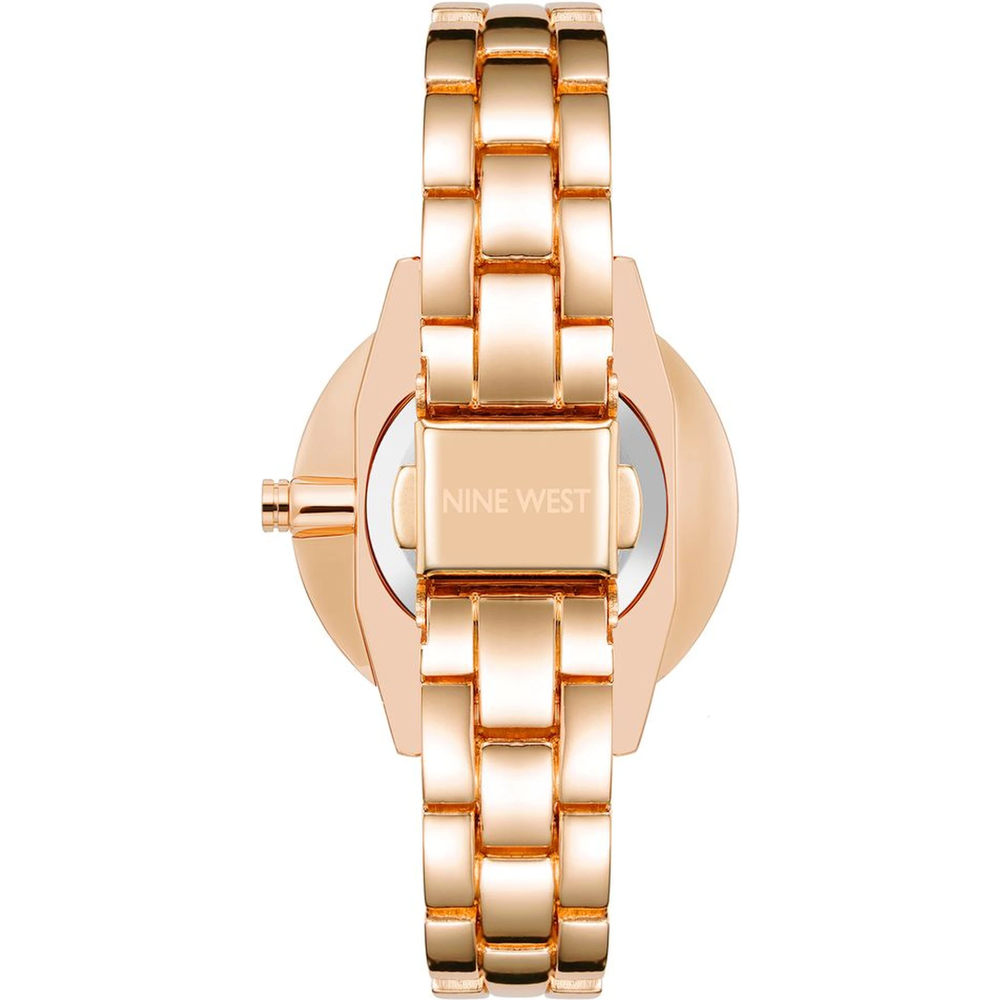 Multicolor Metal Dress Watch