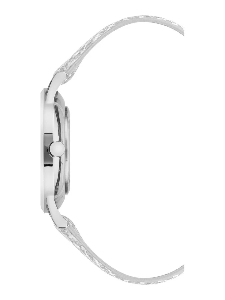 Gray Leather Dress Watch alternative