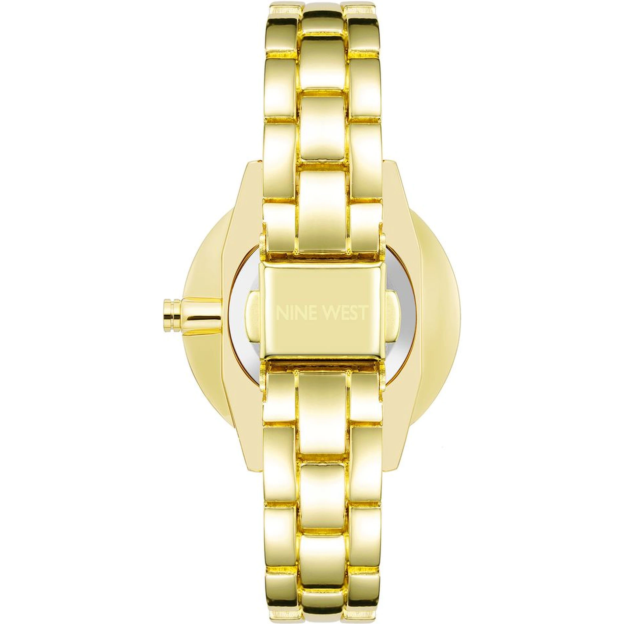 Gold Metal Dress Watch