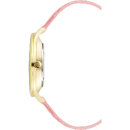 Multicolor Leather Dress Watch
