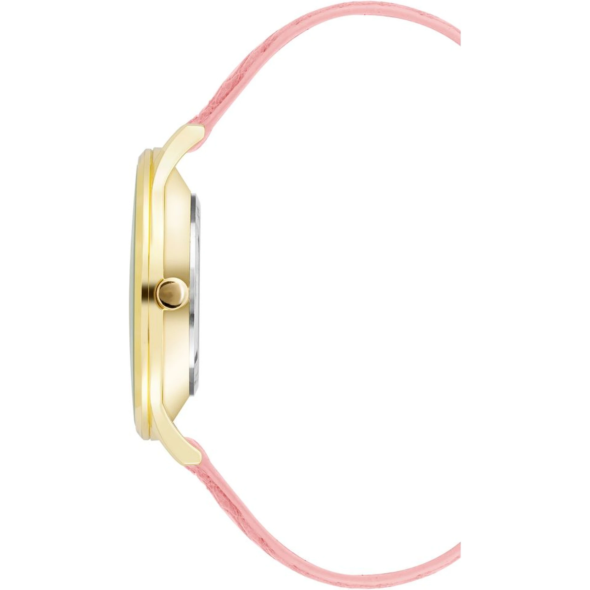 Multicolor Leather Dress Watch