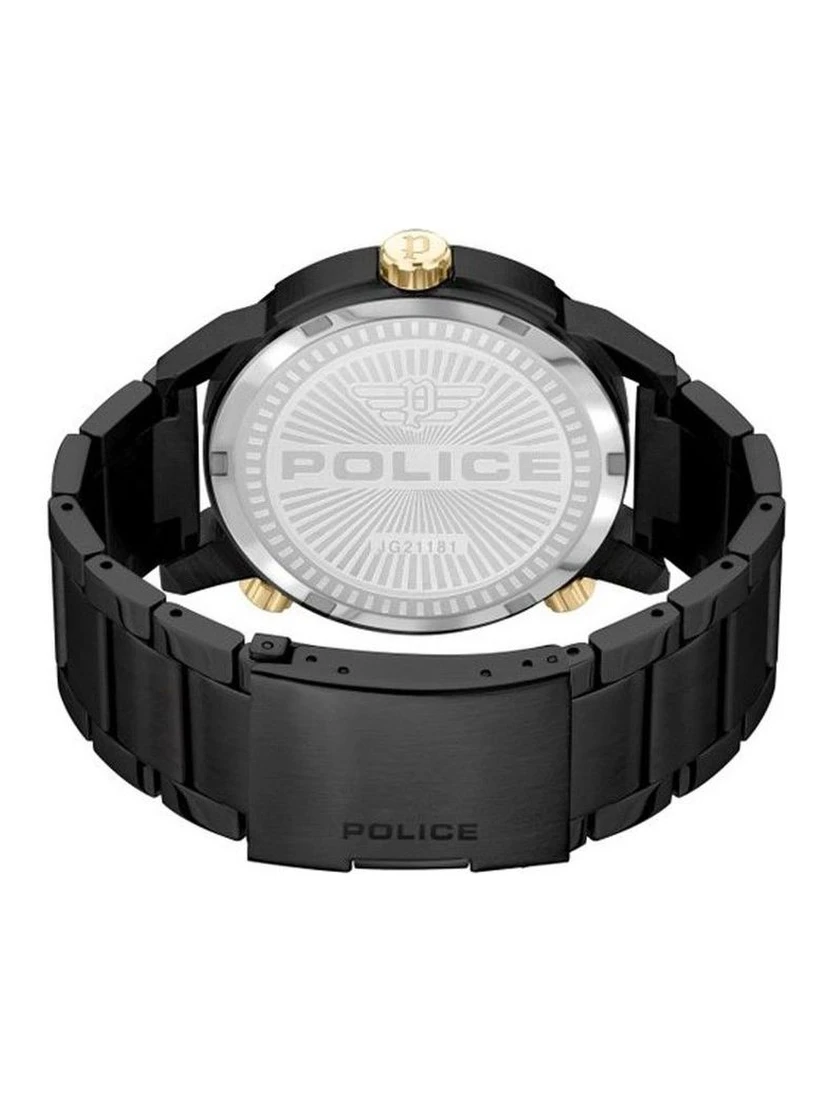 Black Stainless Steel Dress Watch