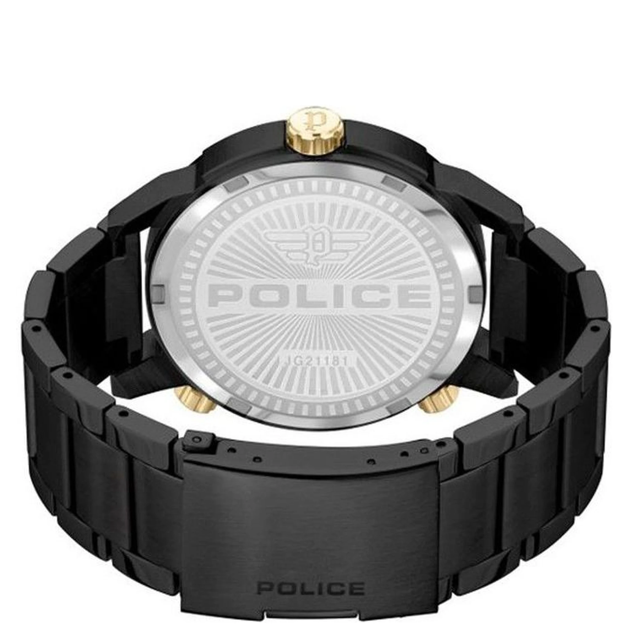 Black Stainless Steel Dress Watch