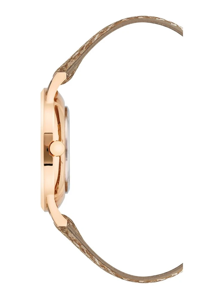 Multicolor Leather Dress Watch alternative