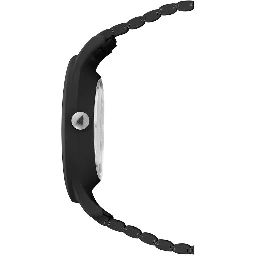 Black Plastic Dress Watch