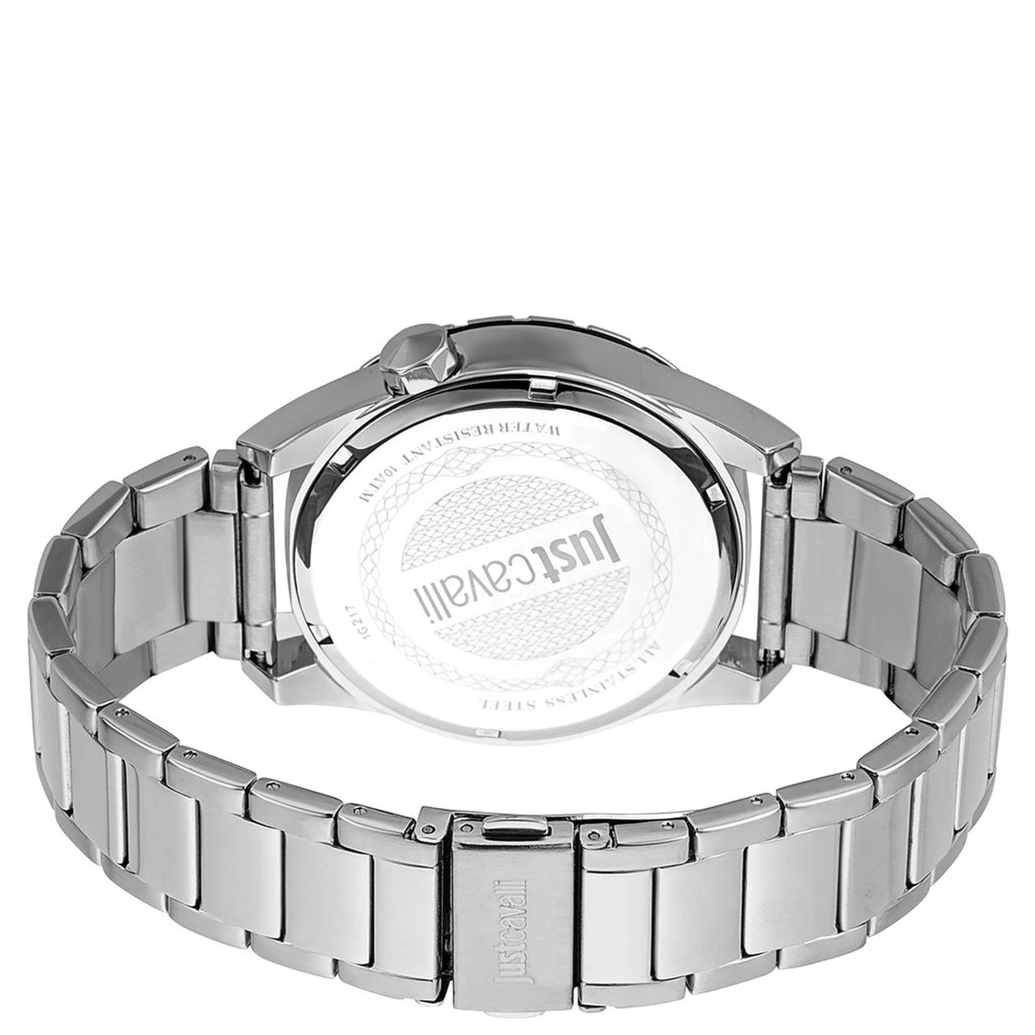 Gray Stainless Steel Dress Watch
