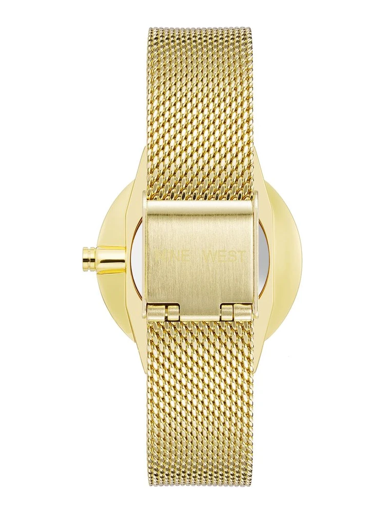 Gold Stainless Steel Dress Watch alternative
