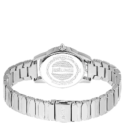 Gray Stainless Steel Dress Watch