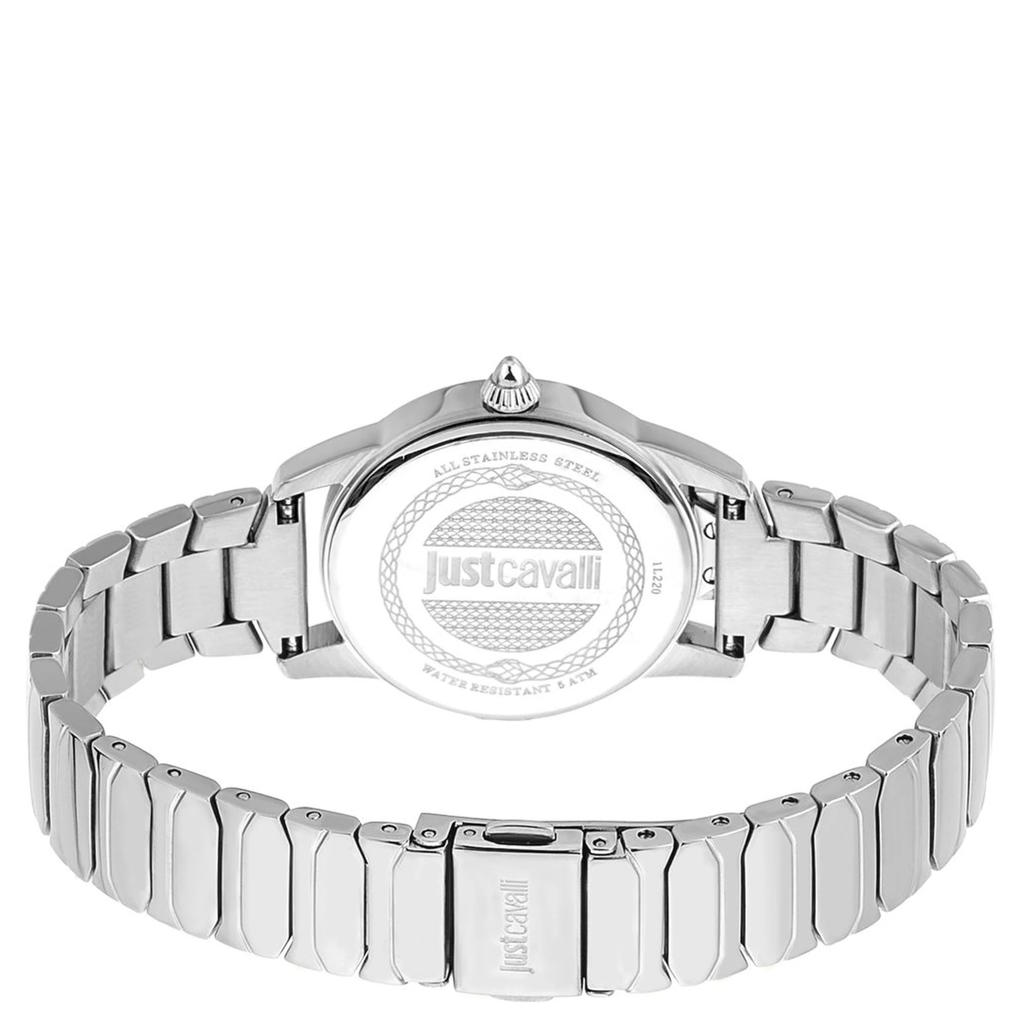 Gray Stainless Steel Dress Watch