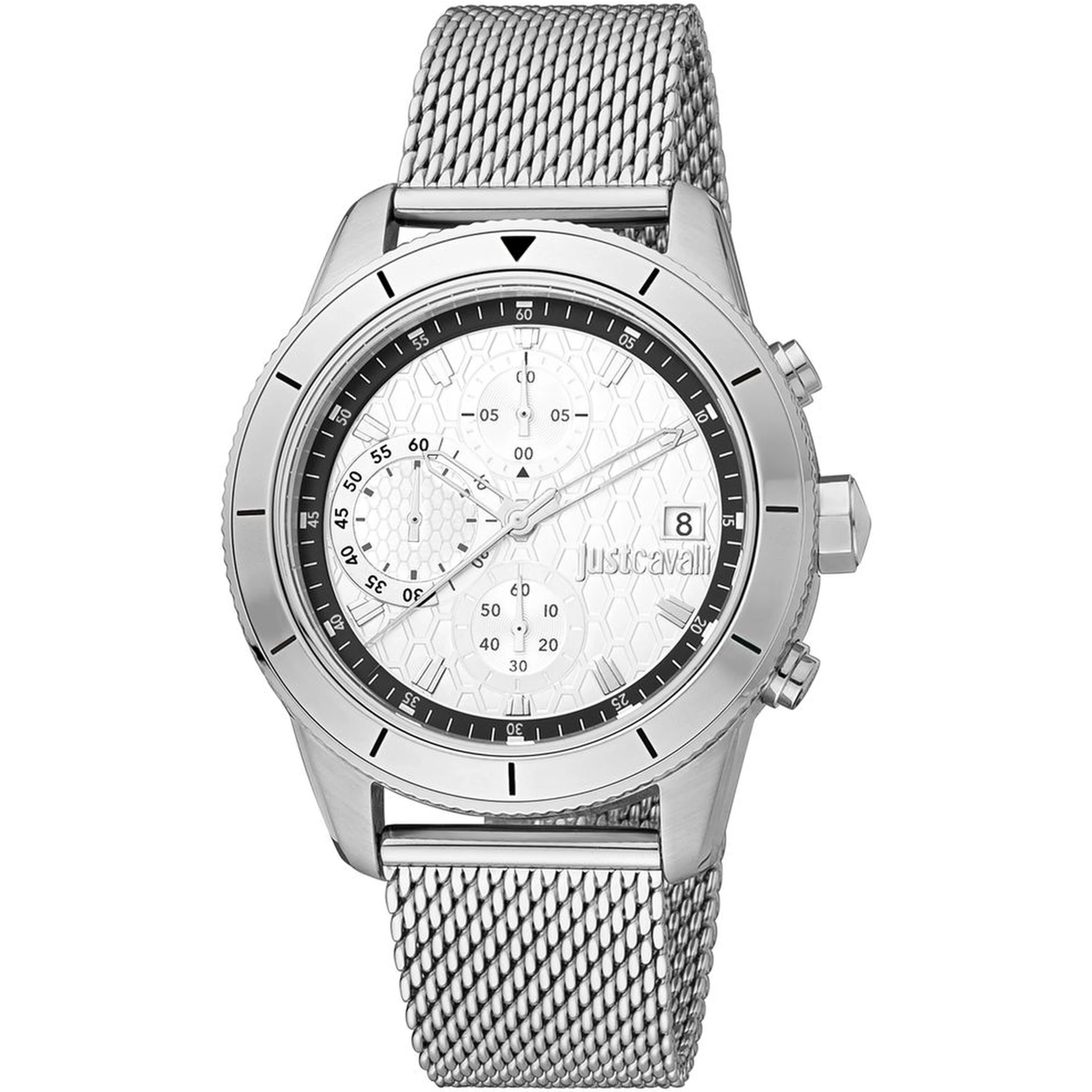 Gray Stainless Steel Dress Watch
