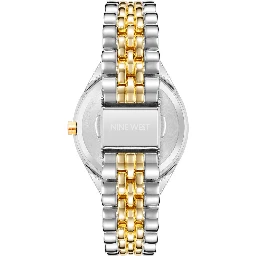 Multicolor Metal Dress Watch