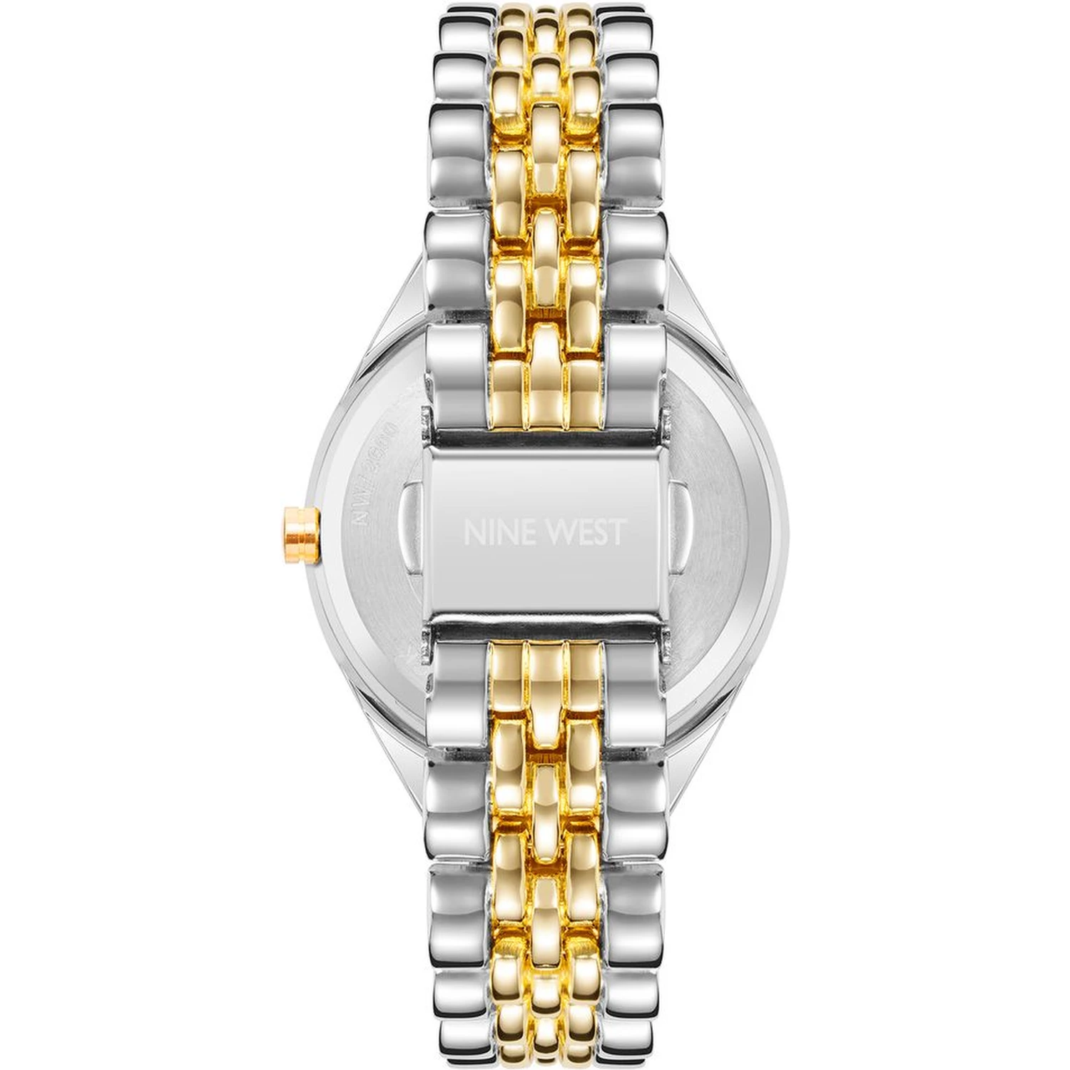 Multicolor Metal Dress Watch