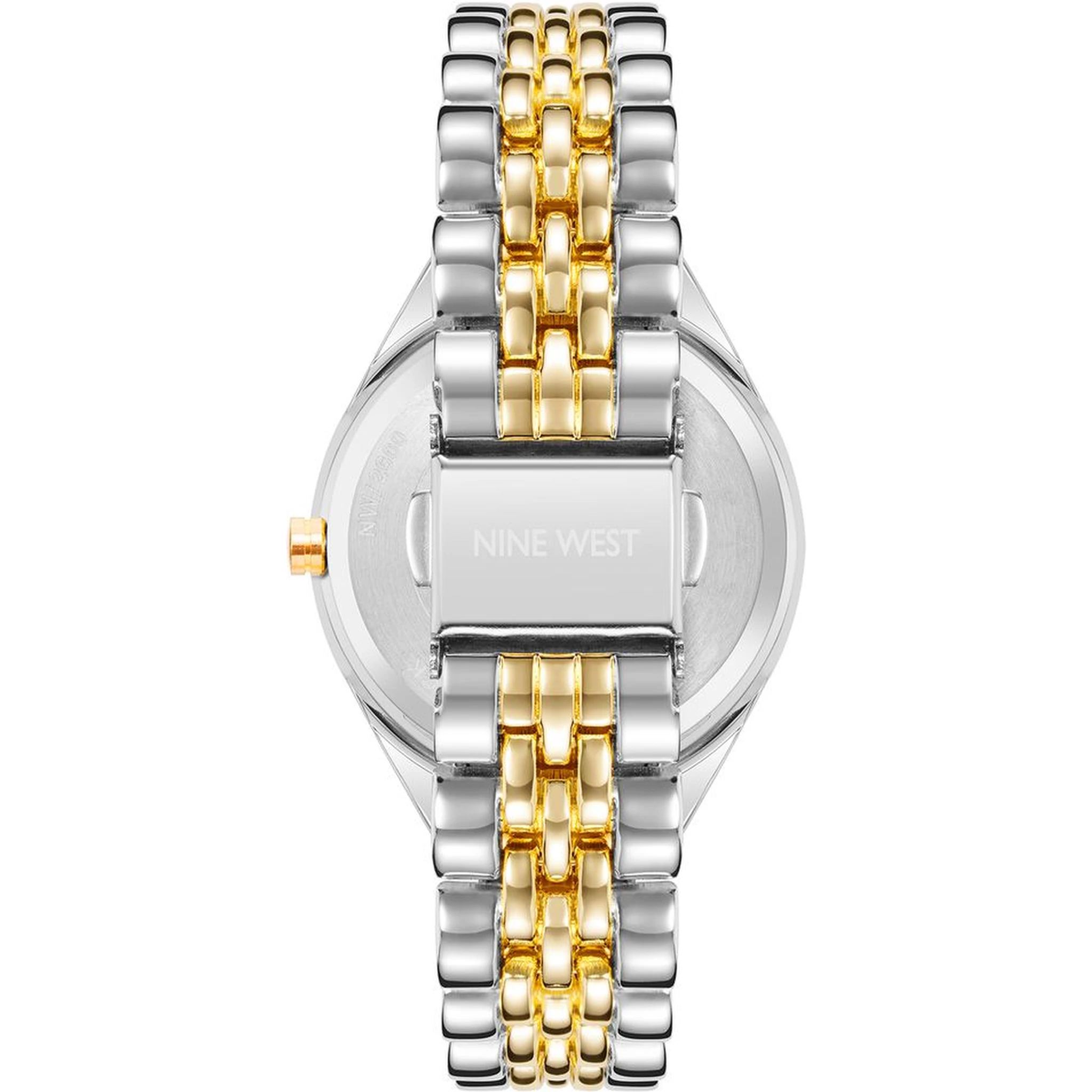 Multicolor Metal Dress Watch