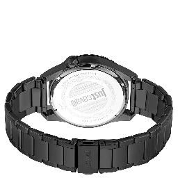 Black Stainless Steel Dress Watch