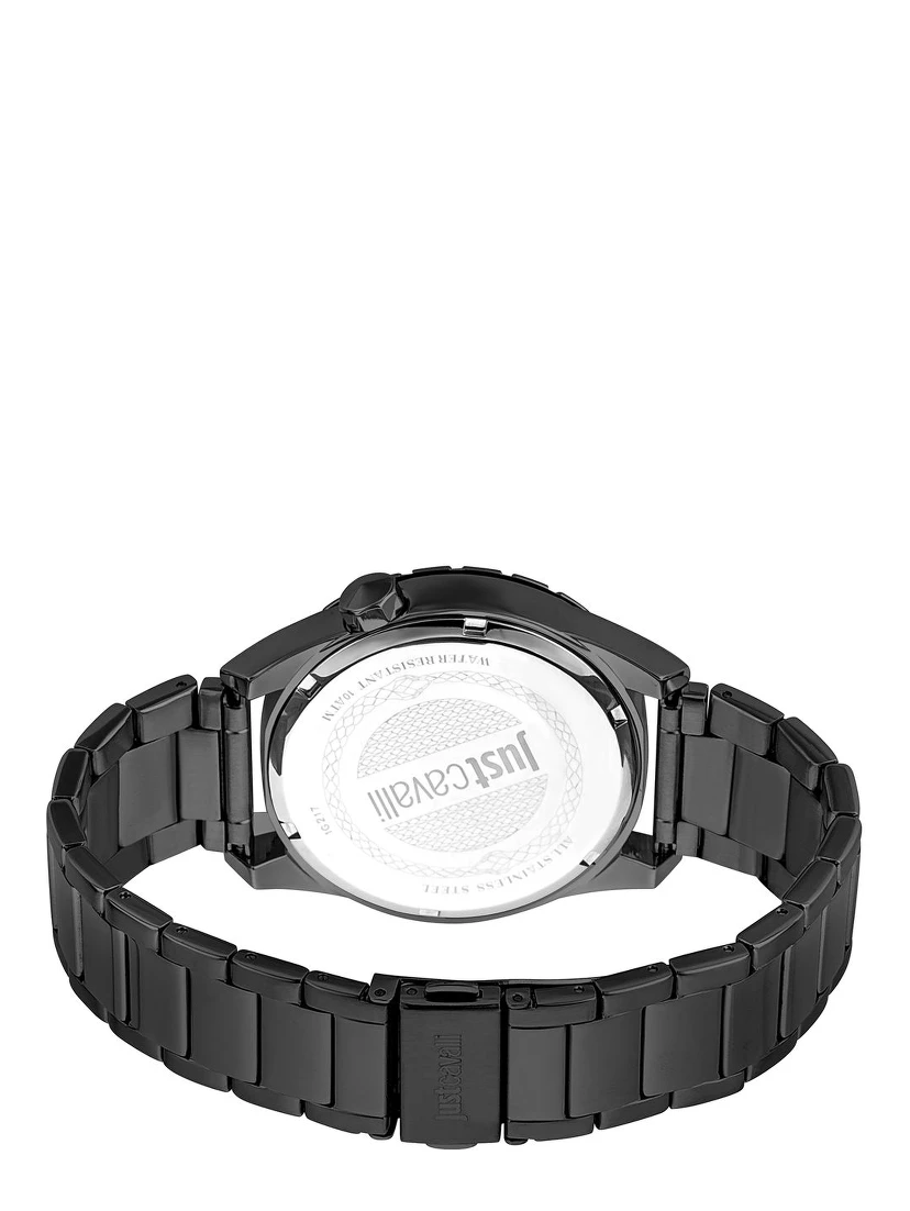 Black Stainless Steel Dress Watch