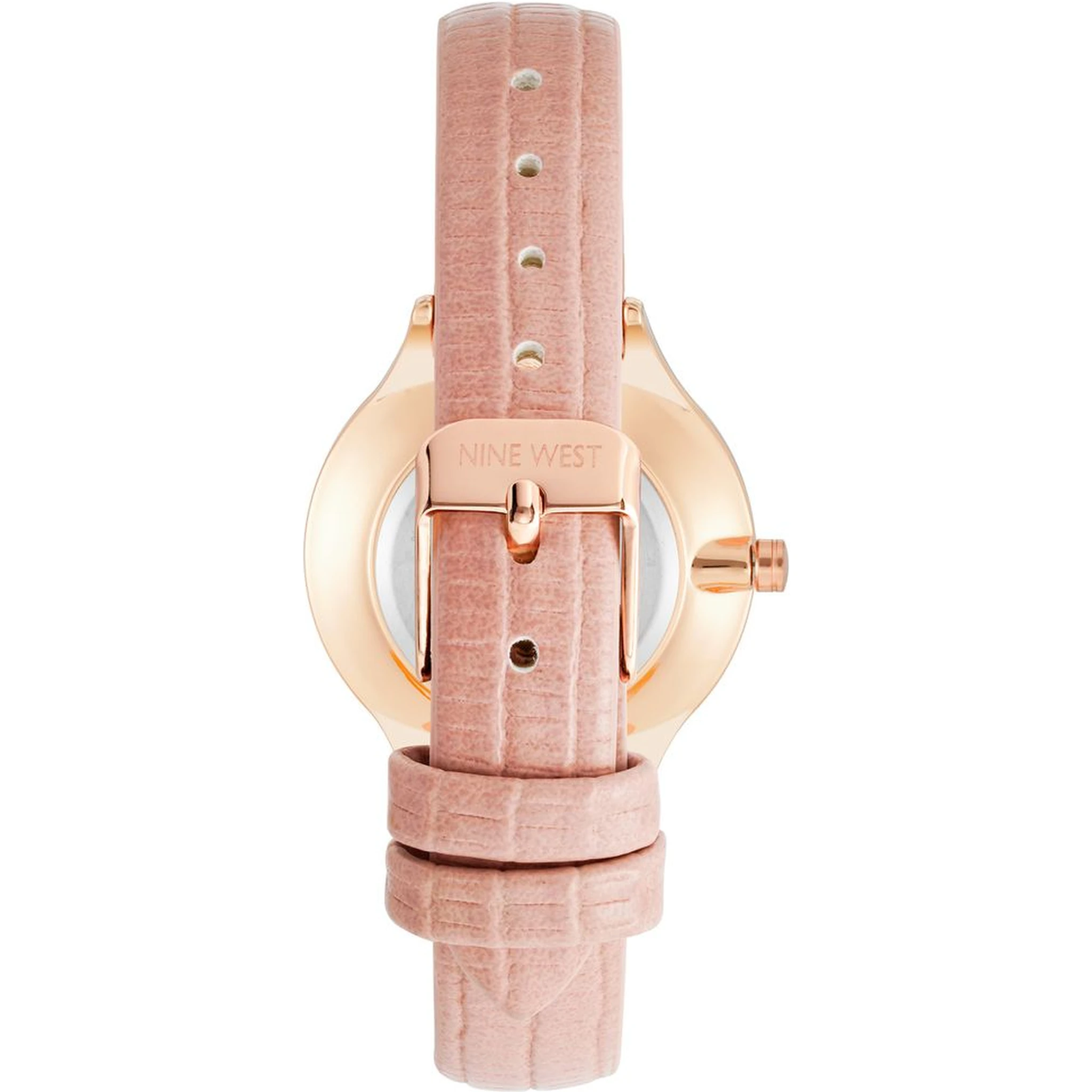 Multicolor Leather Dress Watch