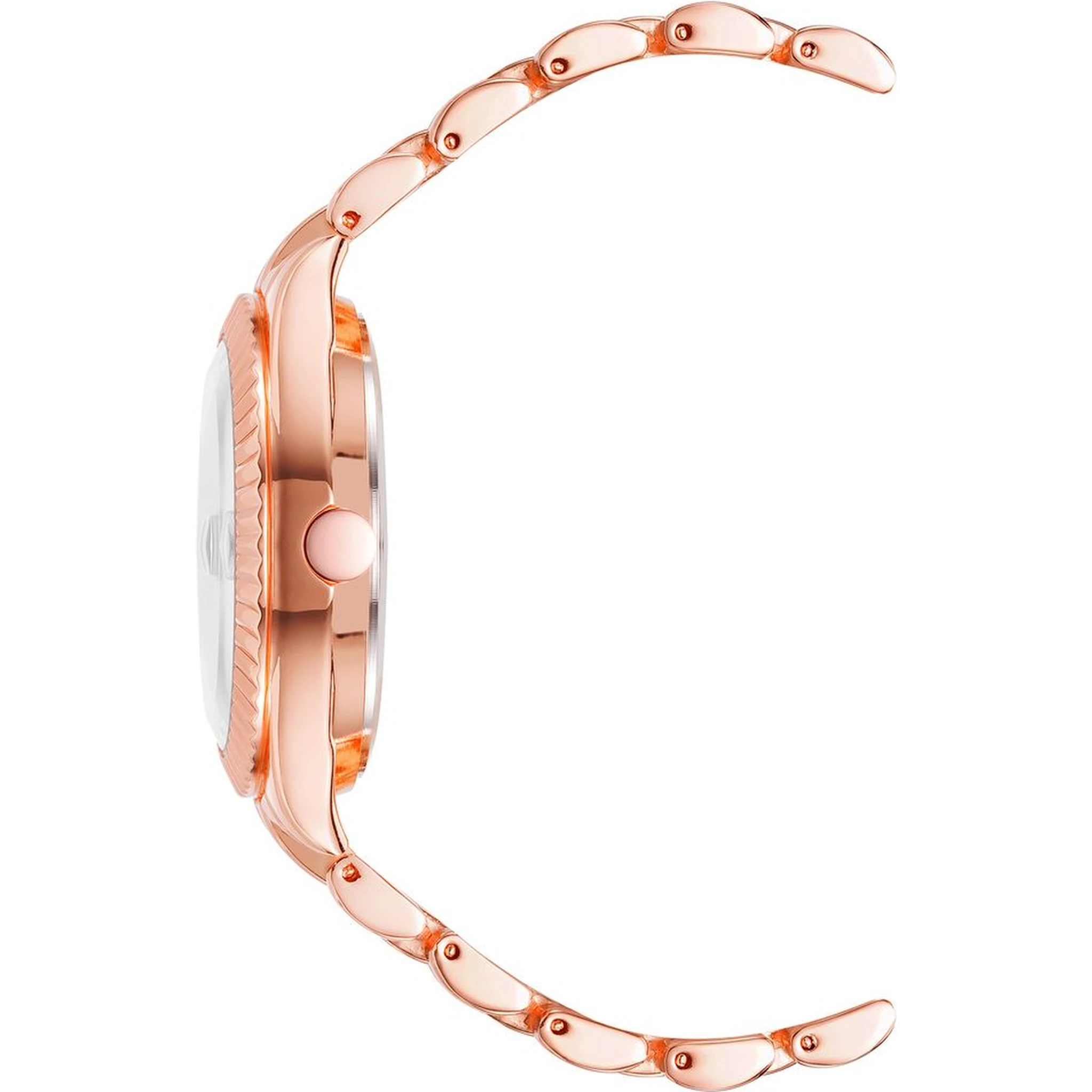 Multicolor Metal Dress Watch