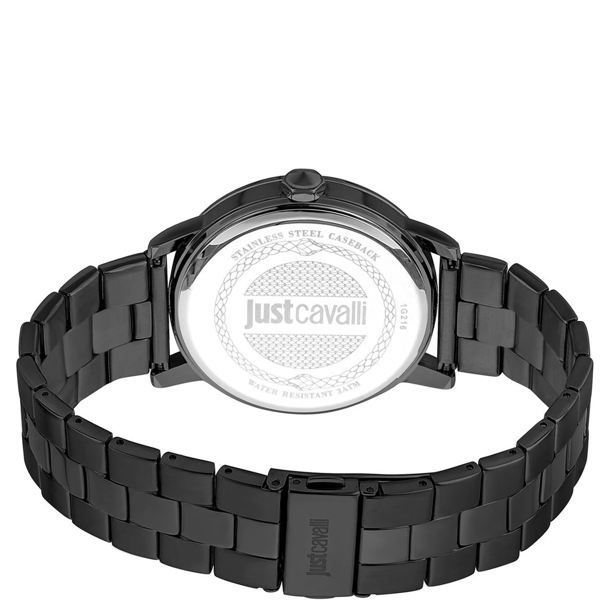 Black Stainless Steel Dress Watch