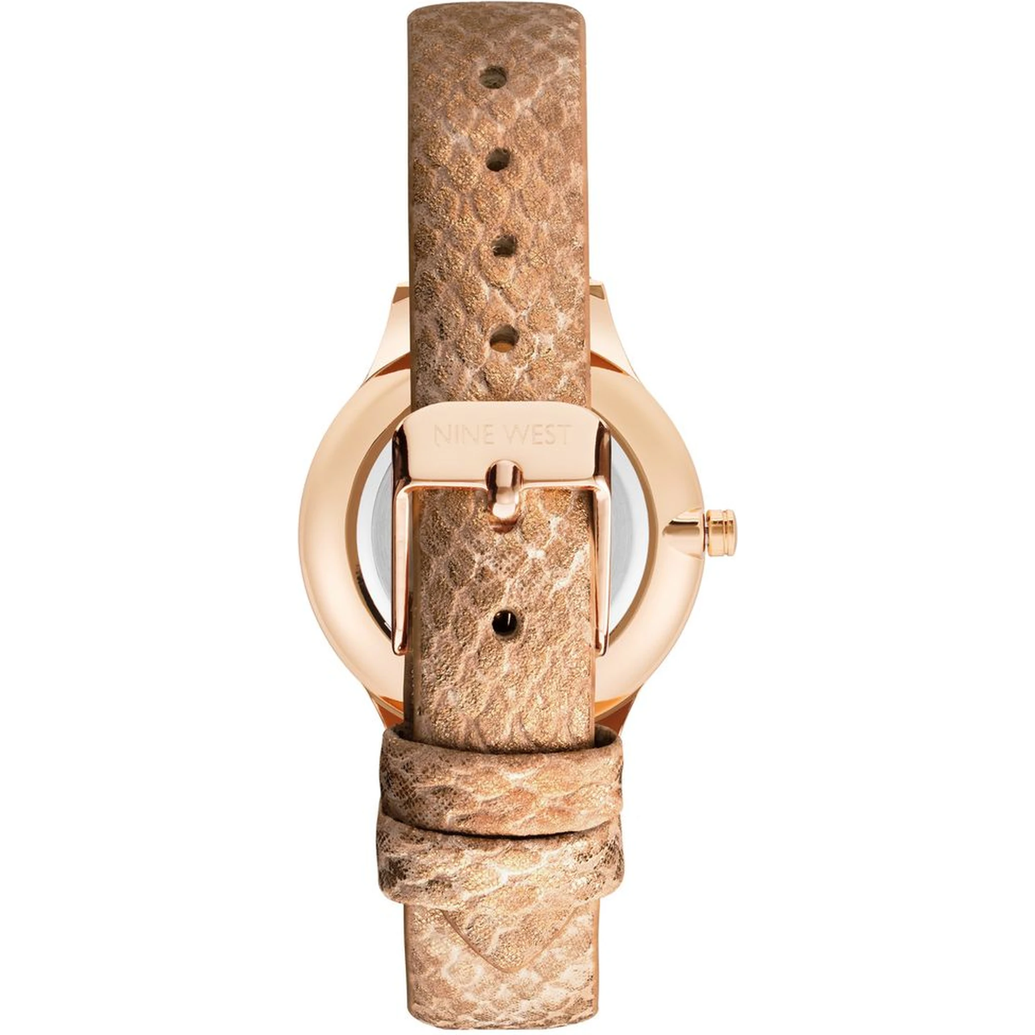 ساعة يد جلدية متعددة الألوان