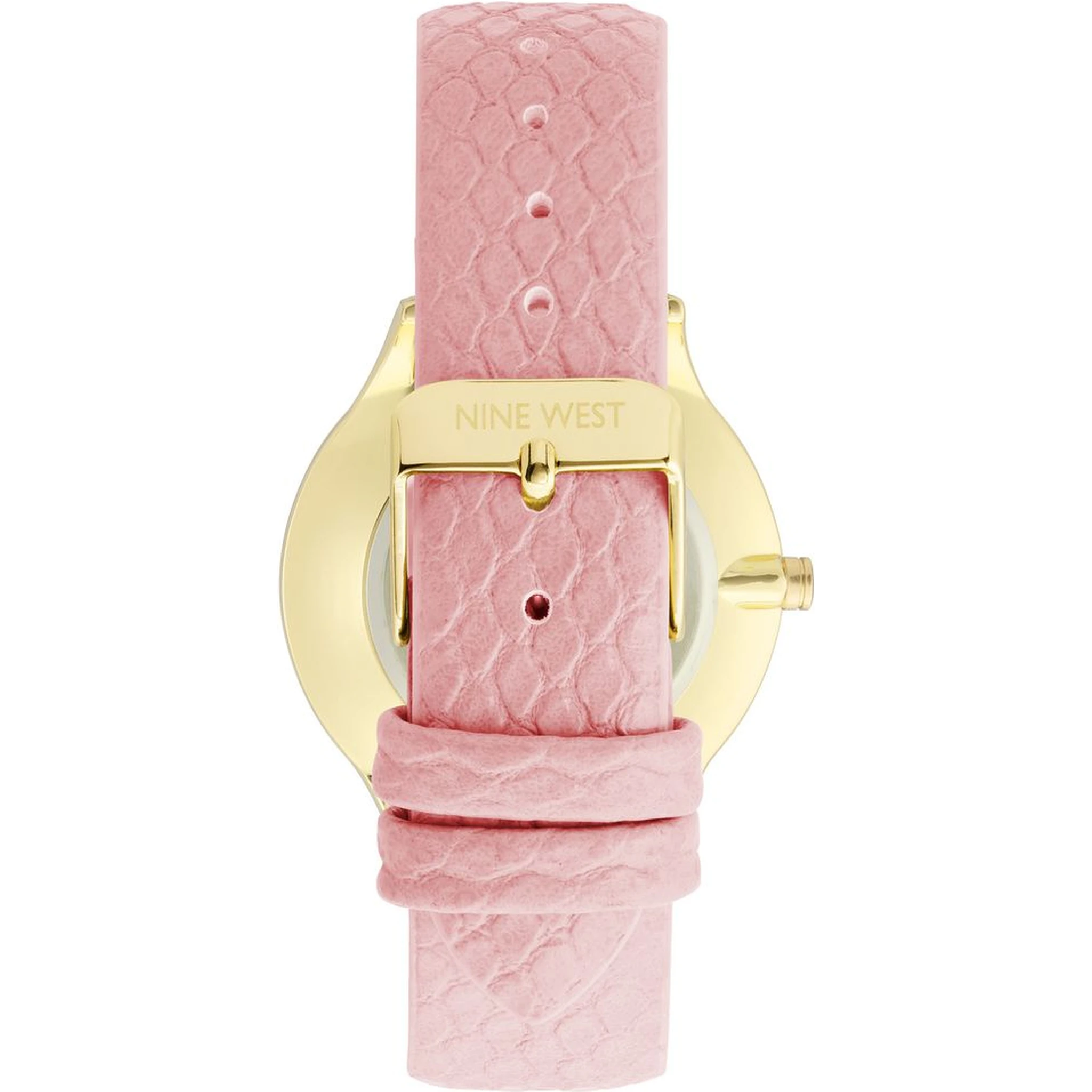 Multicolor Leather Dress Watch
