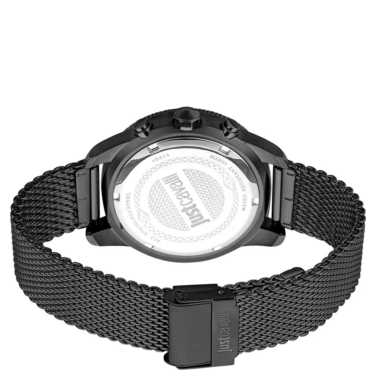Black Stainless Steel Sport Watch