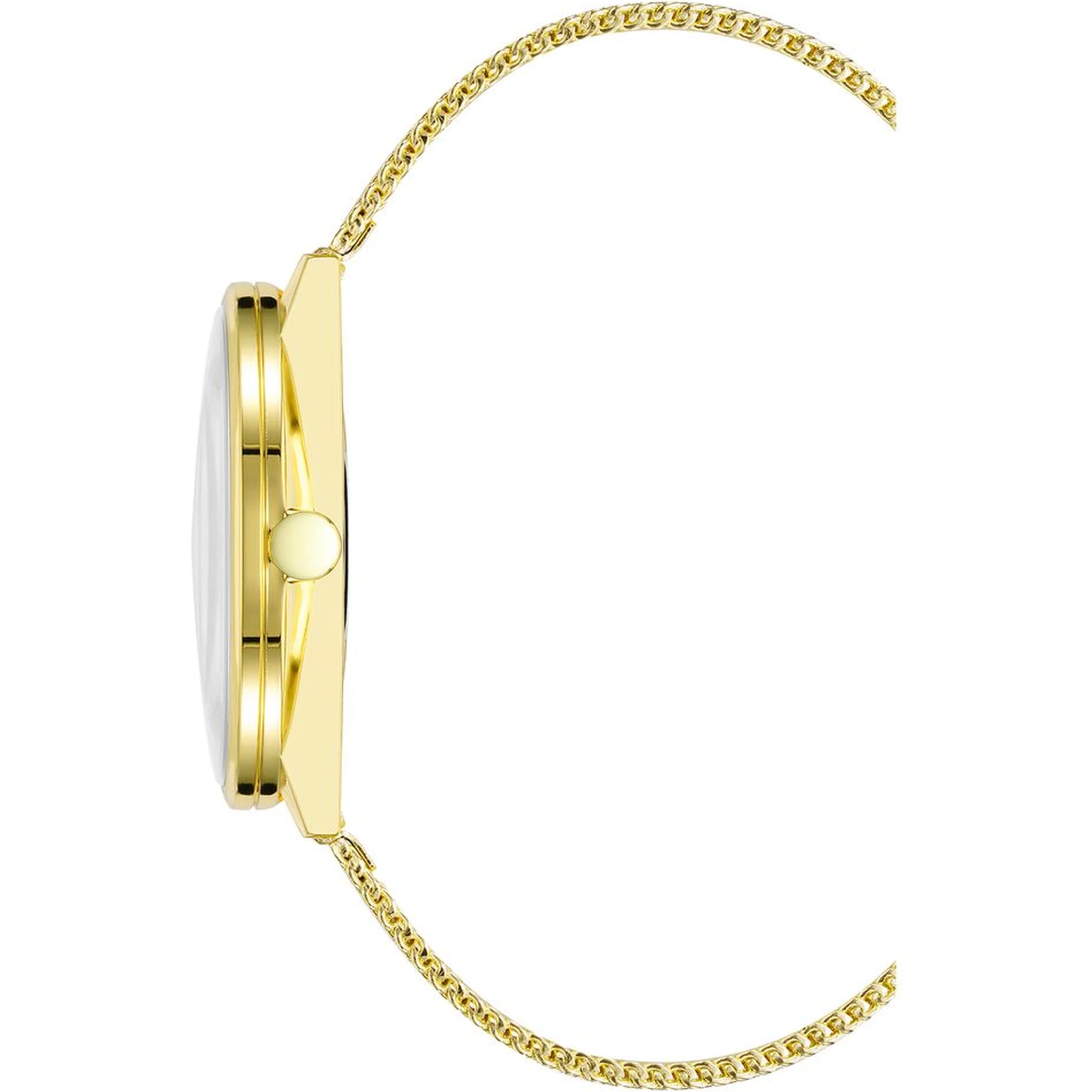 ساعة يد رسمية من الفولاذ المقاوم للصدأ الذهبي