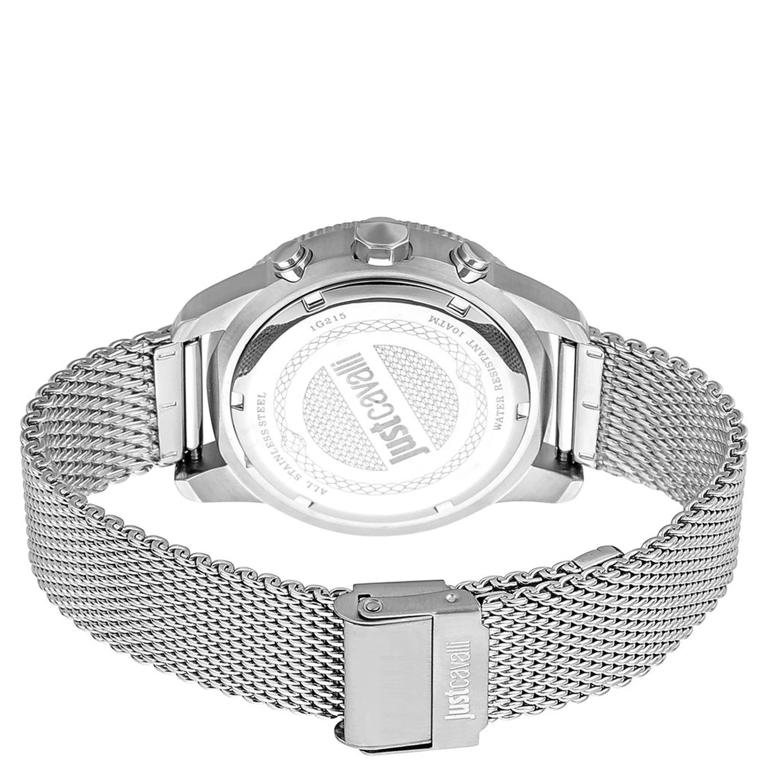 Gray Stainless Steel Dress Watch