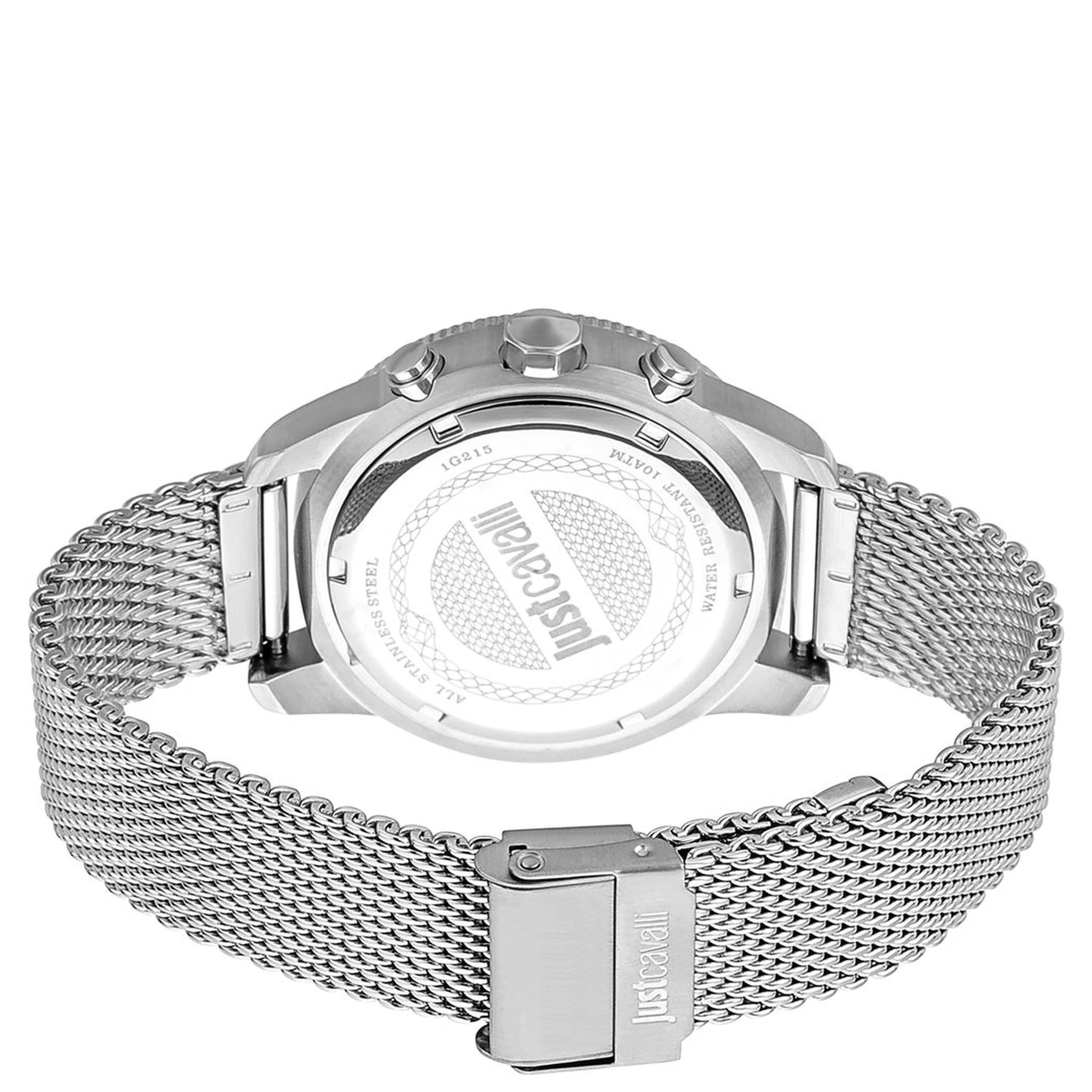 Gray Stainless Steel Dress Watch