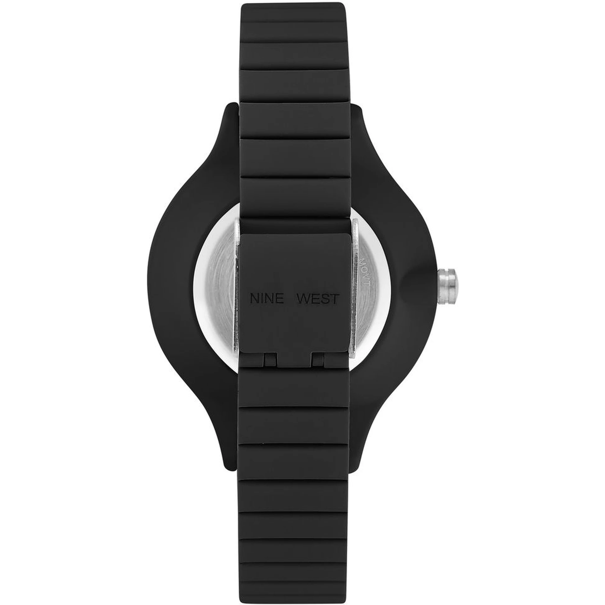 Black Plastic Dress Watch
