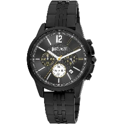 Black Stainless Steel Dress Watch