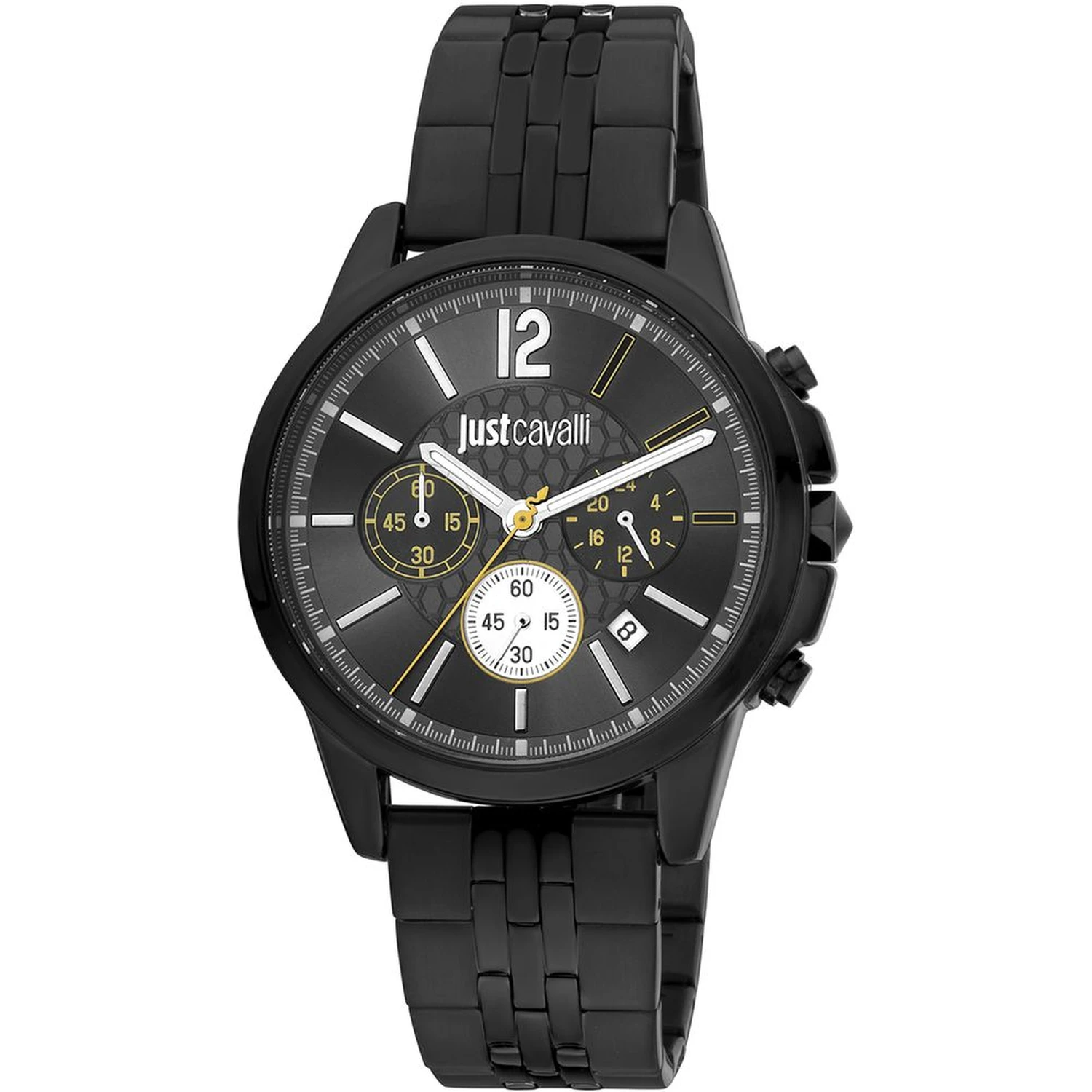 Black Stainless Steel Dress Watch