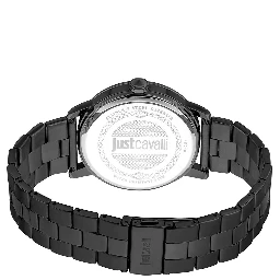 Black Stainless Steel Dress Watch