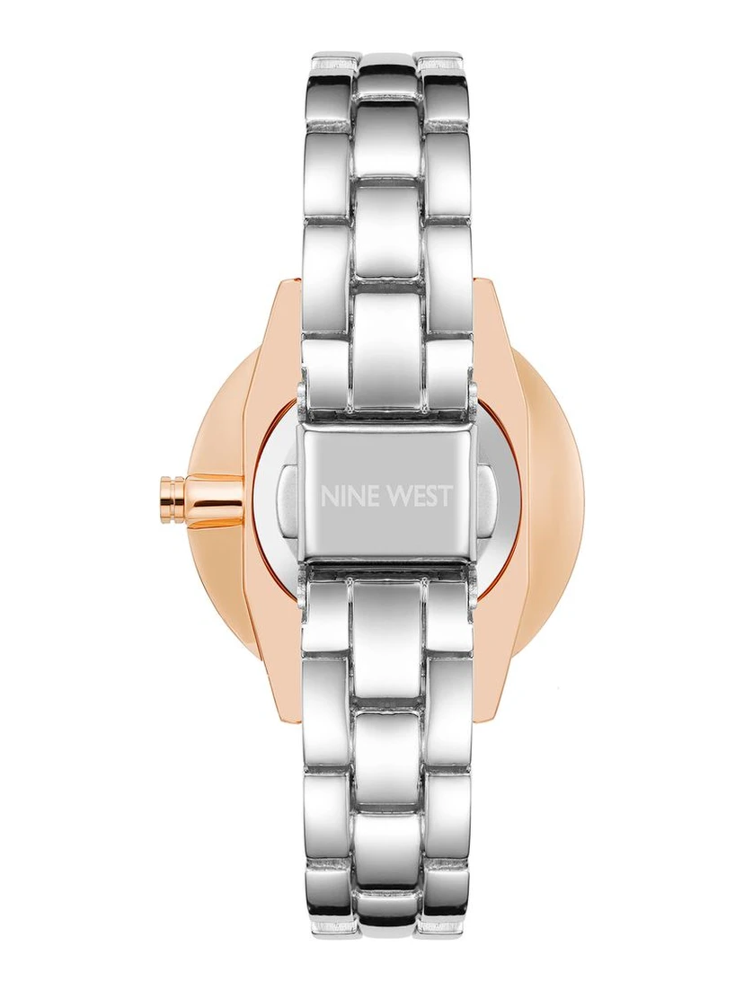 Gray Metal Dress Watch