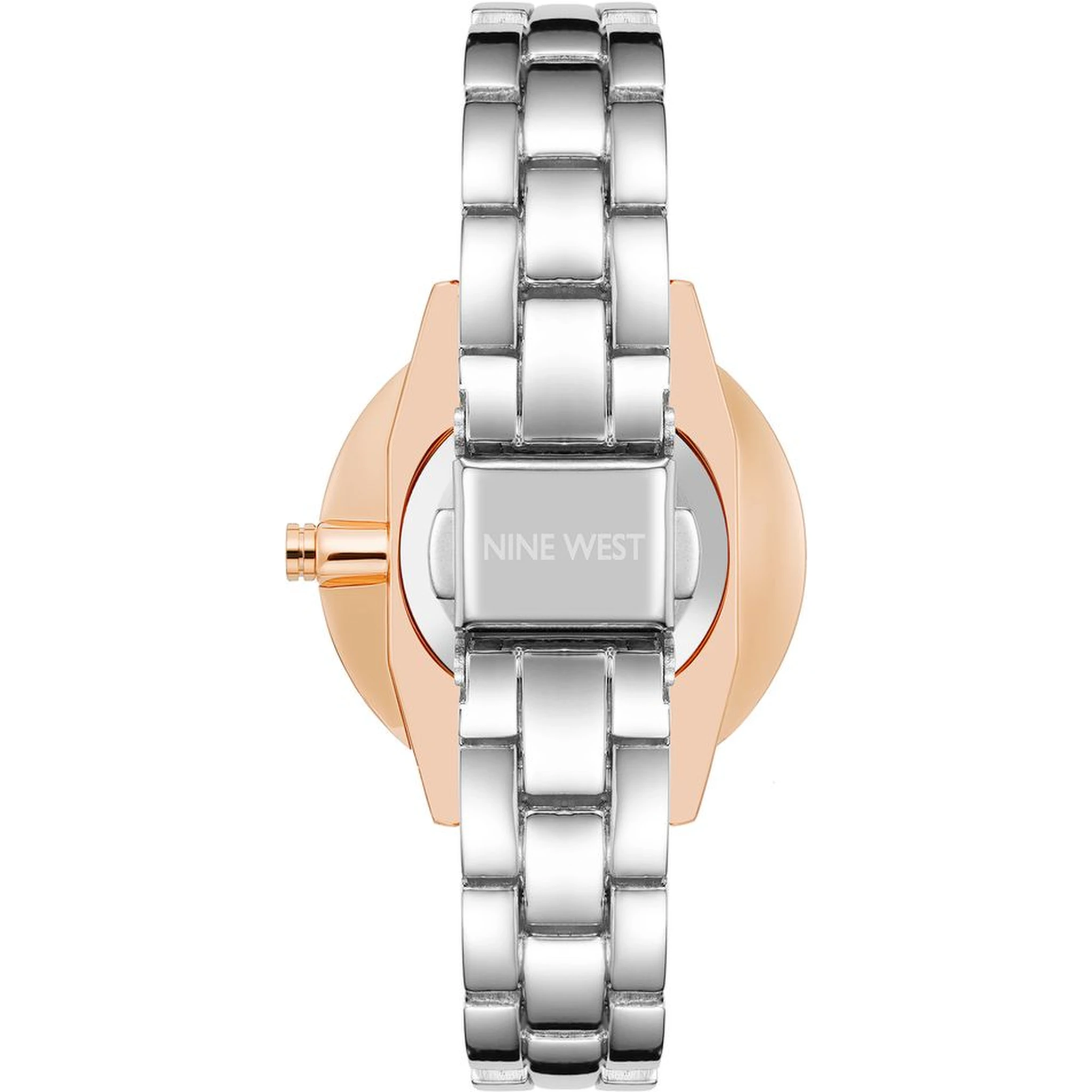 Gray Metal Dress Watch