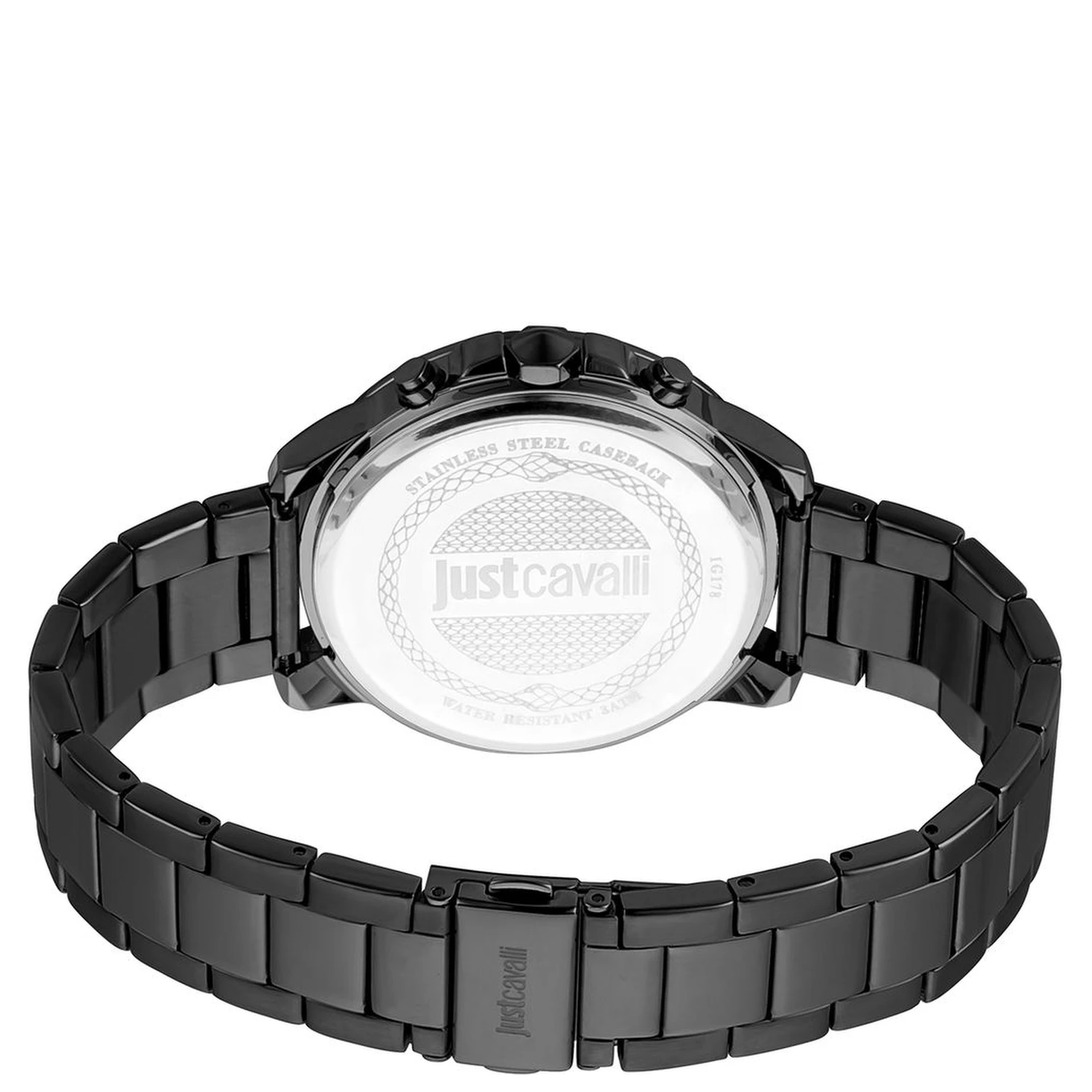 Black Stainless Steel Bracelet Watch