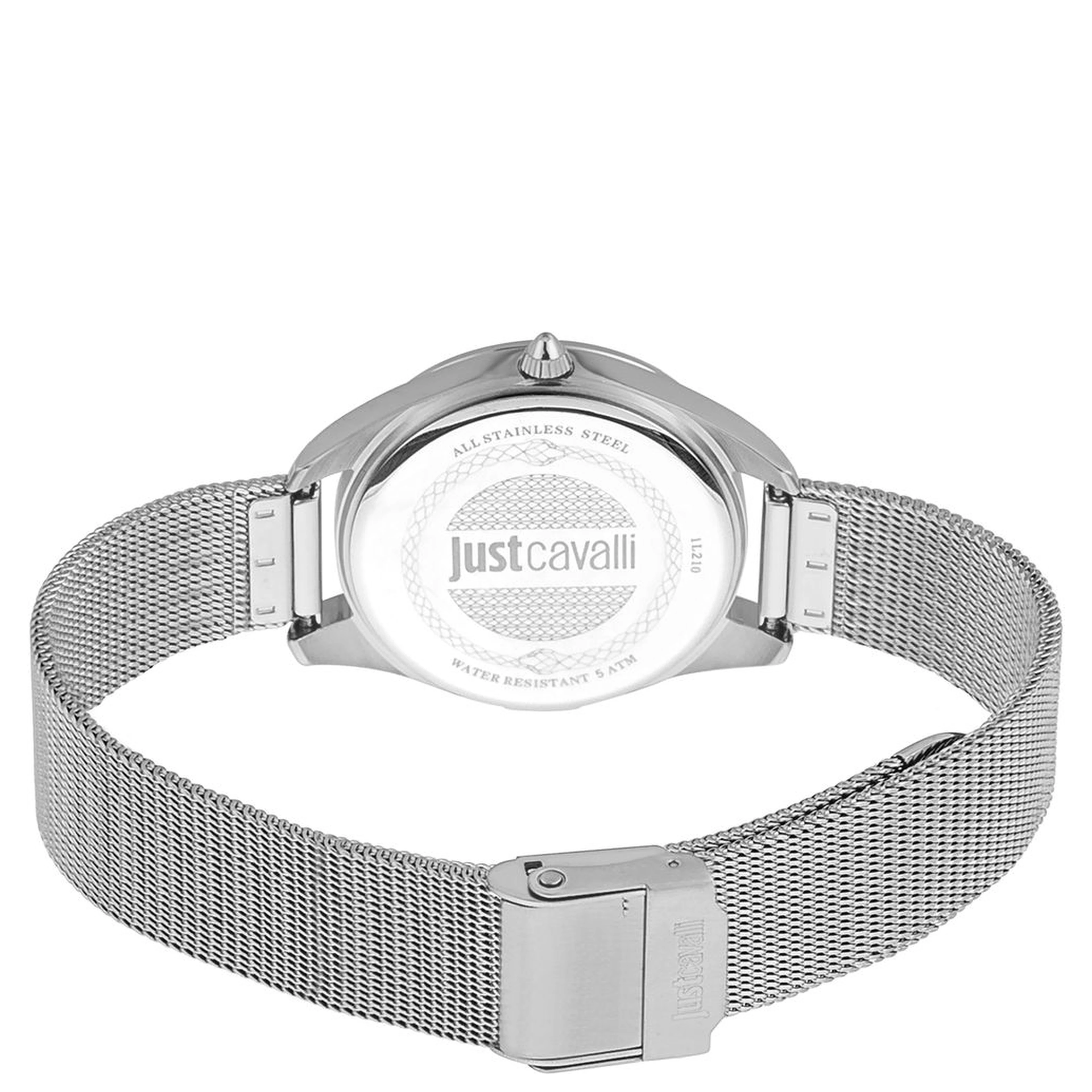 Gray Stainless Steel Bracelet Watch