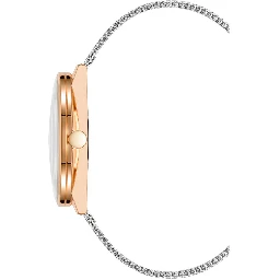 Gray Stainless Steel Bracelet Watch