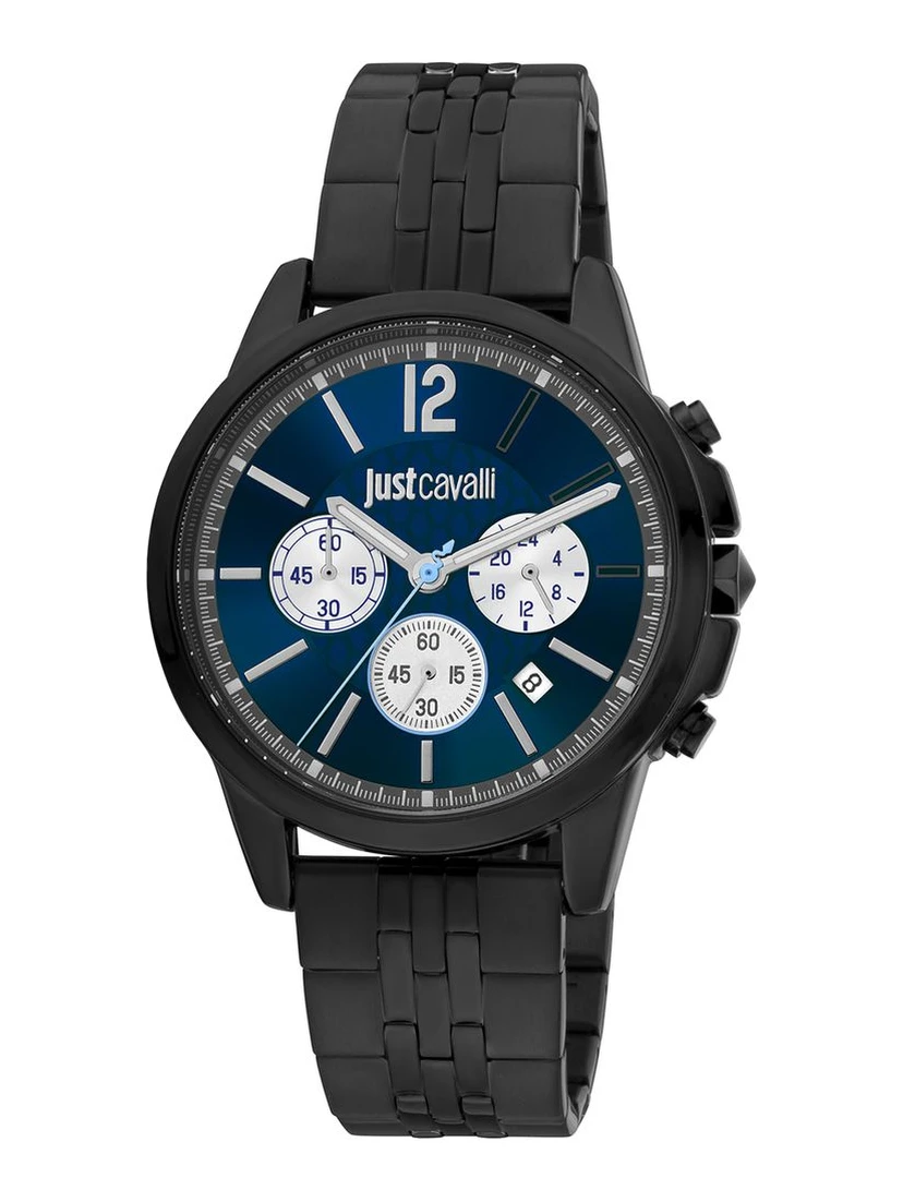 Black Stainless Steel Sport Watch