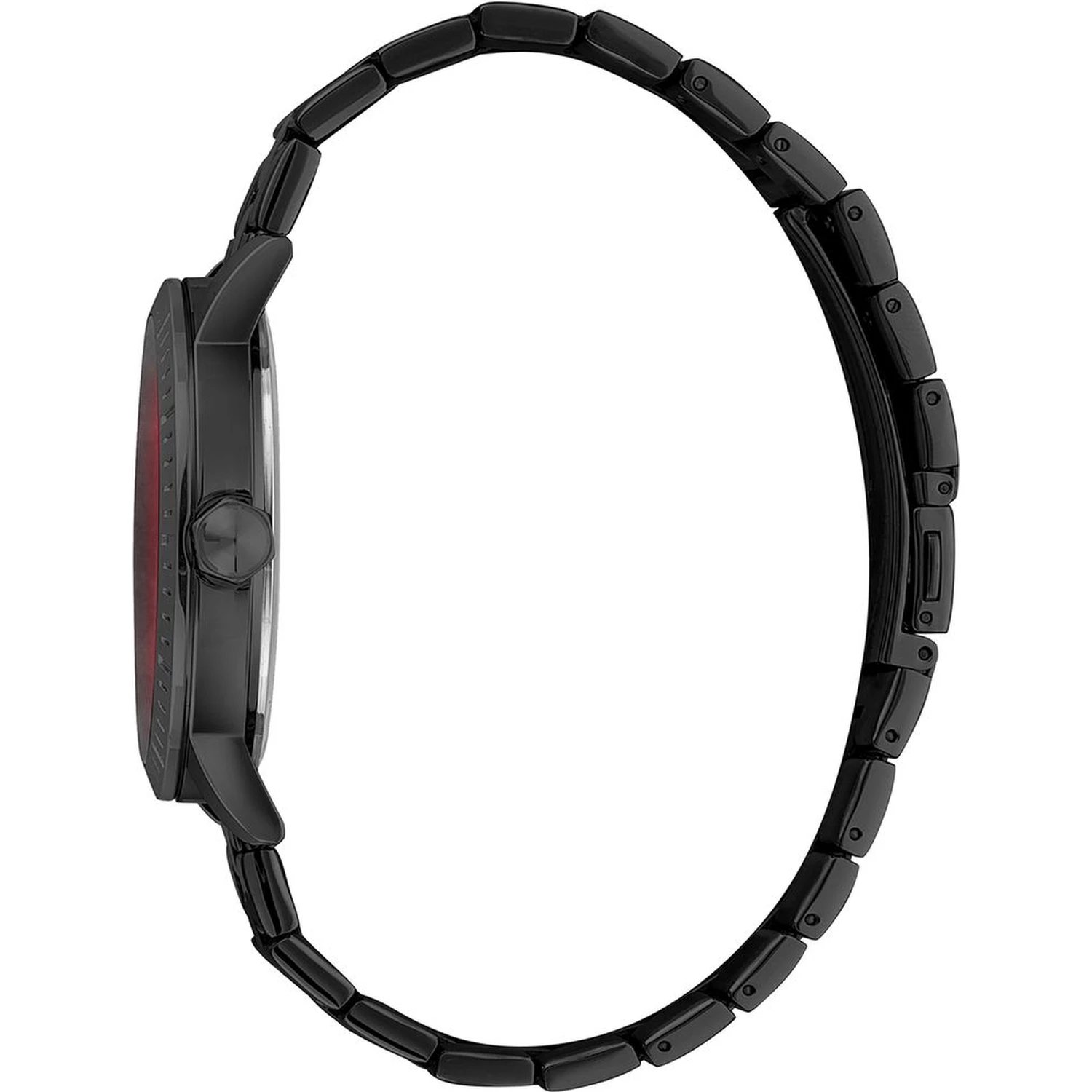 Black Stainless Steel Dress Watch